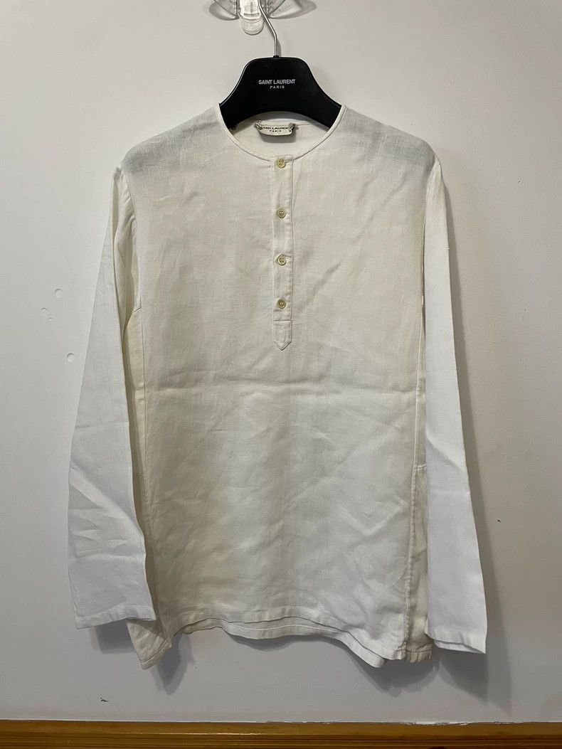Saint Laurent Paris Saint laurent paris size 38 shirt 2506-Nextarrow Size US M / EU 48-50 / 2 - 1 Thumbnail