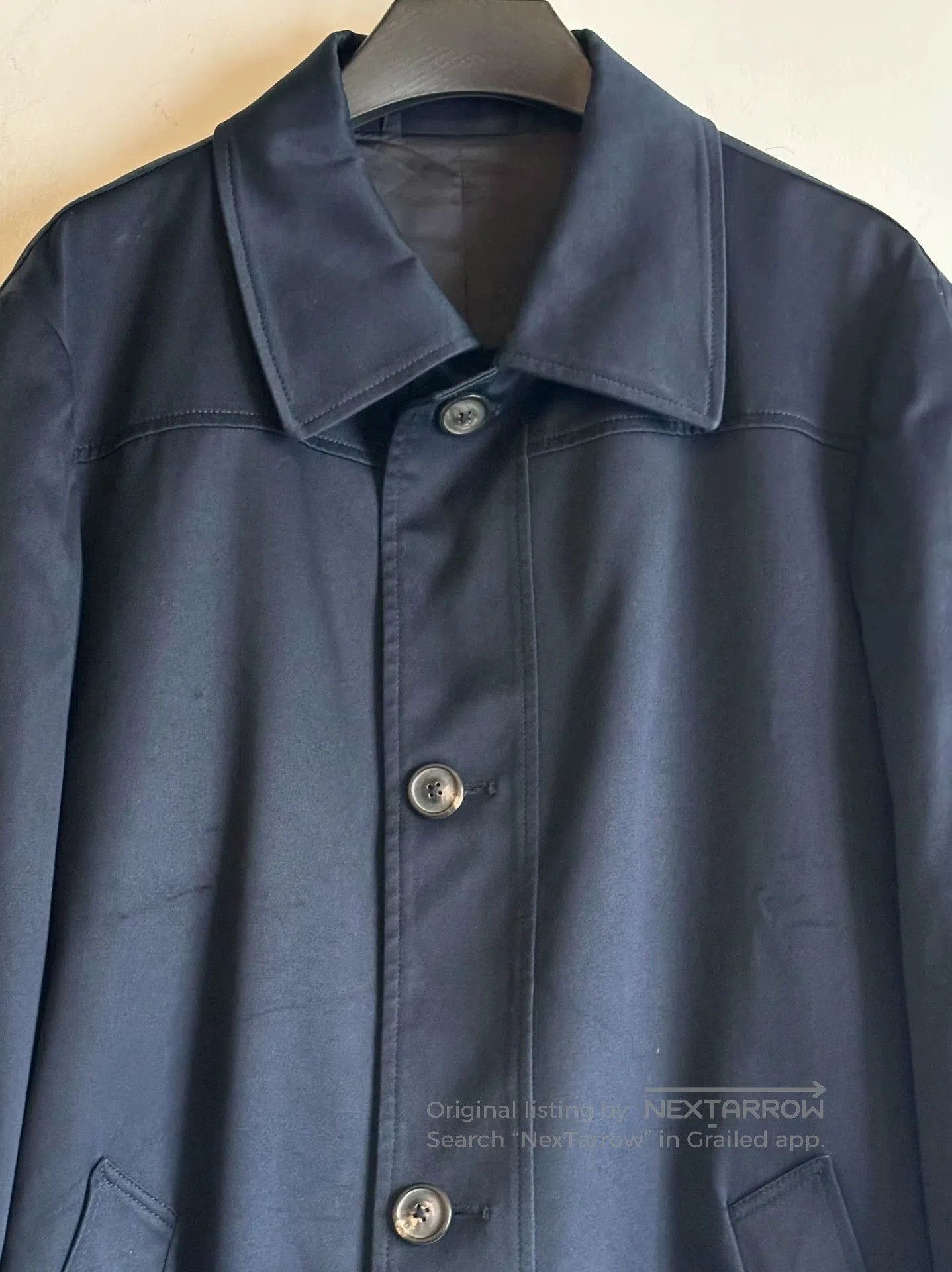 Maison Margiela Black Long Button. Size US M / EU 48-50 / 2 - 3 Thumbnail
