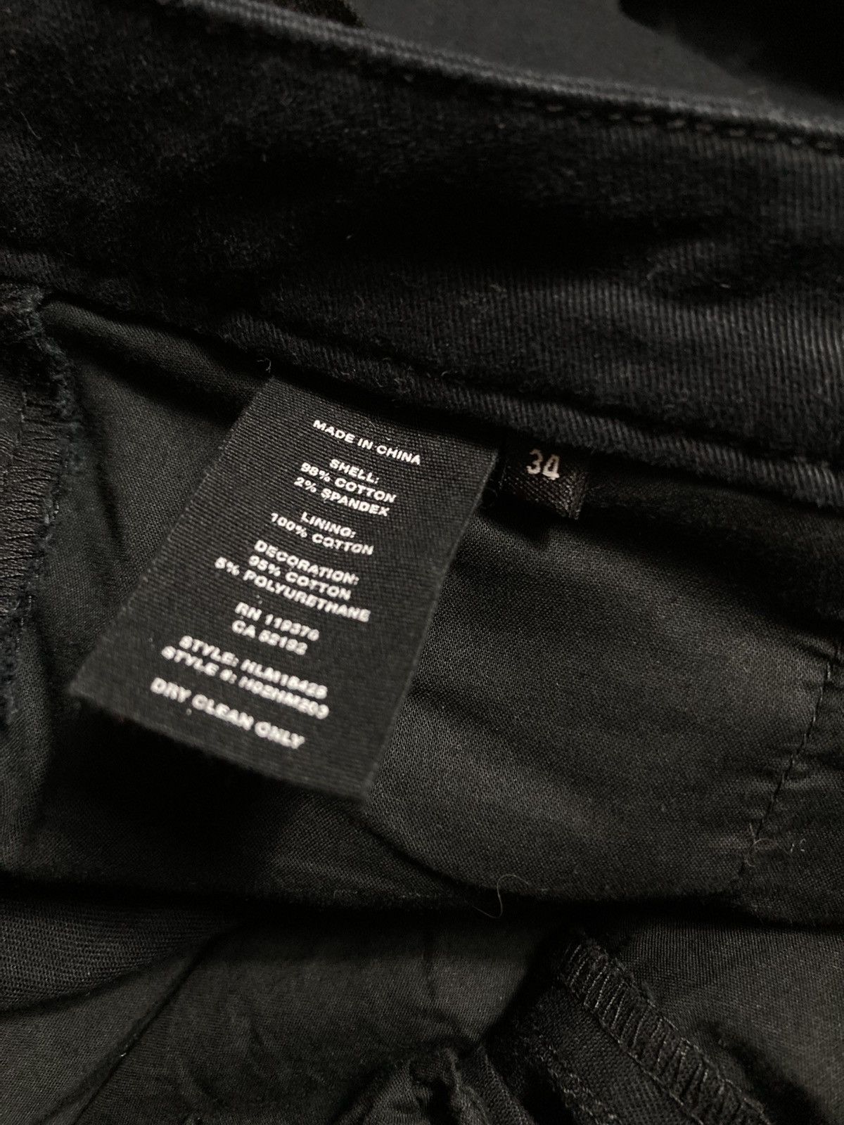 Helmut Lang Helmut Lang Black Biker Pants Techwear Archive Bondage Size US 34 / EU 50 - 10 Thumbnail