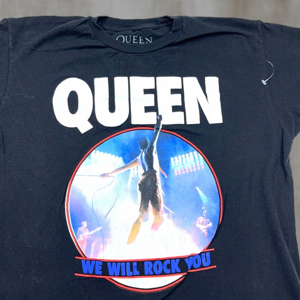 Etro Queen Shirt Men Large Black Band Concert Retro We Will Rock You Music Tee Size US L / EU 52-54 / 3 - 1 Thumbnail