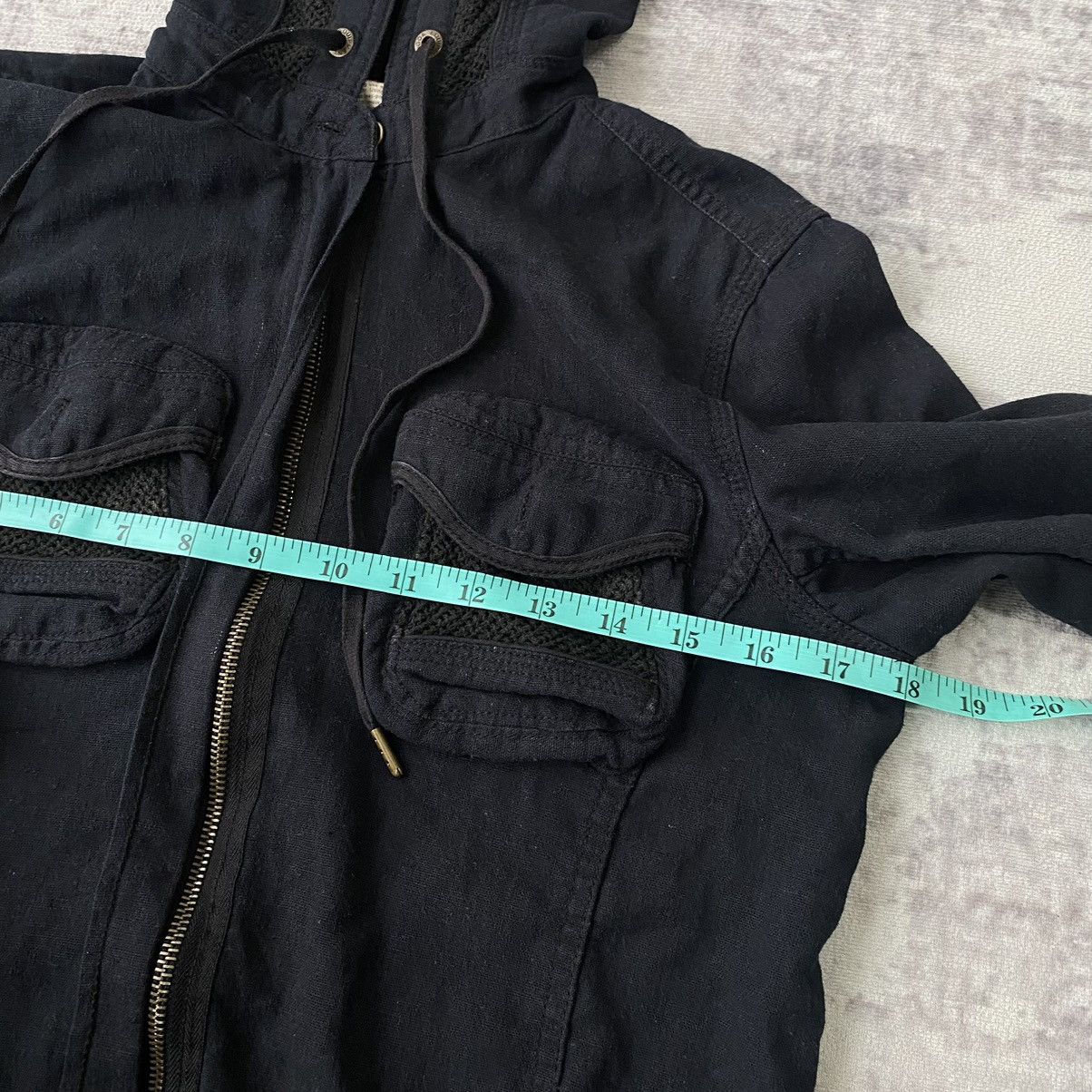 If Six Was Nine × Japanese Brand × Le Grande Bleu (L.G.B.) GOA Two Pocket Shirt Zipper Hoodie Size US S / EU 44-46 / 1 - 14 Thumbnail