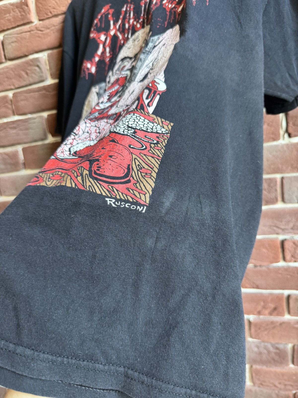 Band Tees 98 Vintage Skinless Milk and Innard 90s Death Metal Bandztee Size US L / EU 52-54 / 3 - 5 Thumbnail