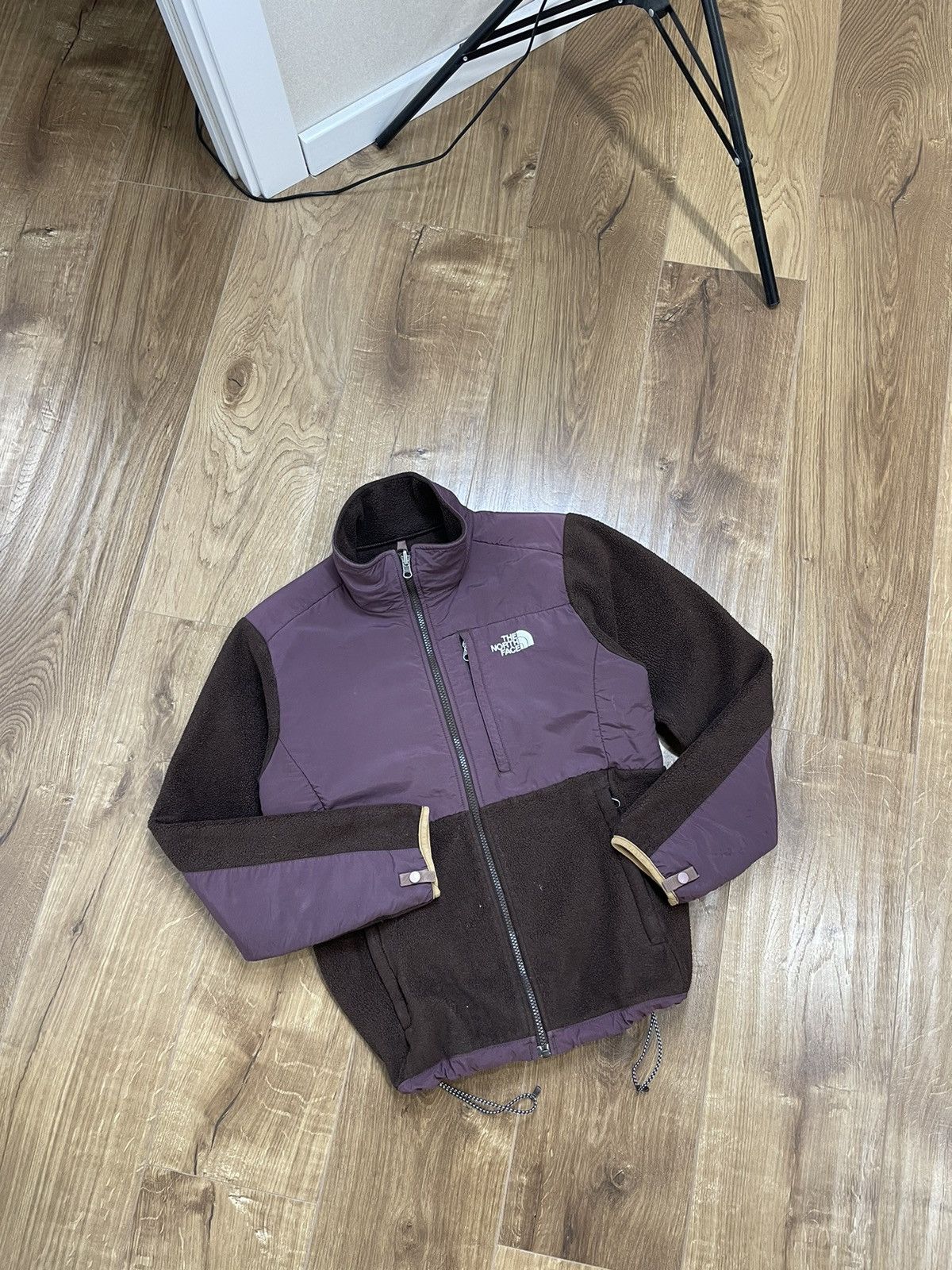 image of The North Face Y2K American Retro Fleece Jacket in Brown, Men's (Size Small)