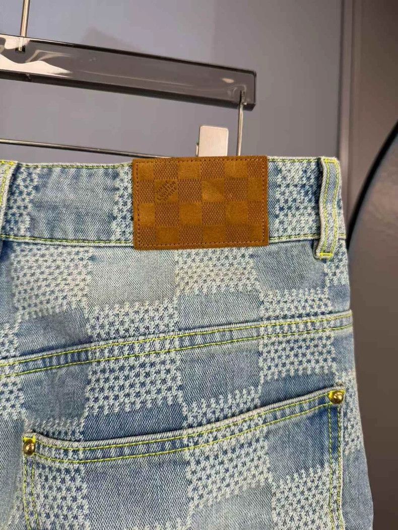 Louis Vuitton Louis Vuitton Checkerboard jeans Size US 32 / EU 48 - 3 Thumbnail