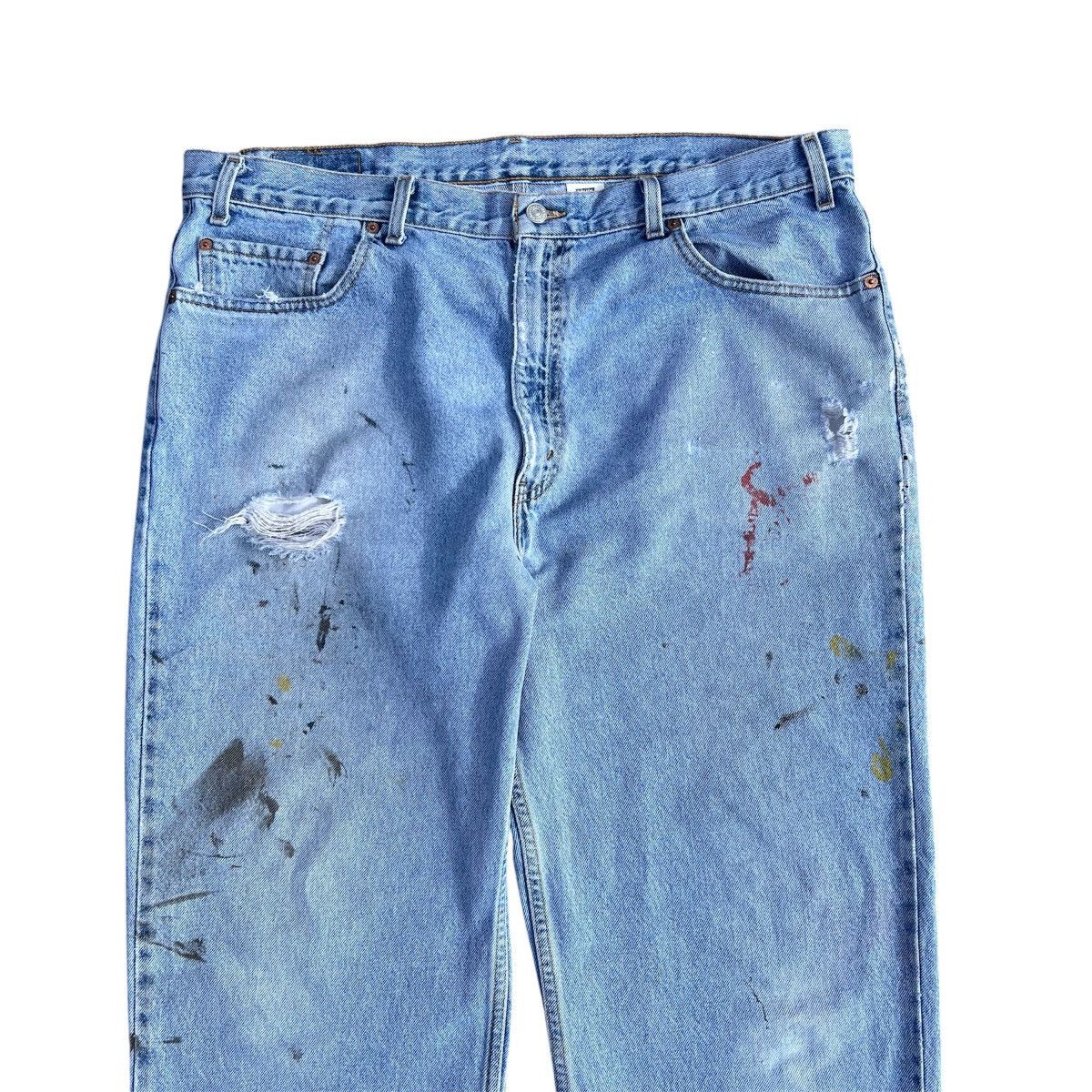 Levi's Vintage Levis 550 Painter Jeans Size US 42 / EU 58 - 2 Thumbnail