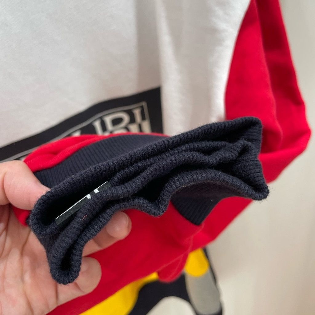 Napapijri Napapijri Bek Colorblock Cotton Kangaroo Pocket Pullover- M Size US M / EU 48-50 / 2 - 10 Thumbnail