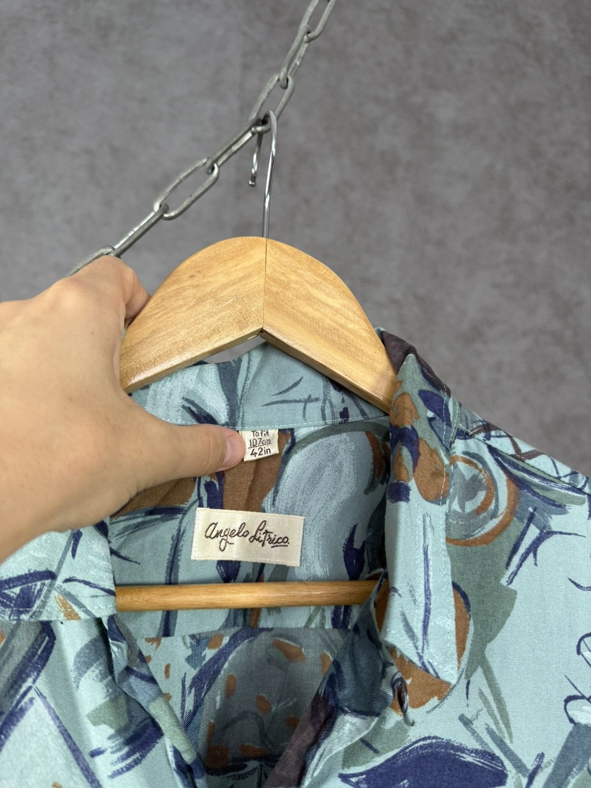 Vintage Art crazy hawaiian vintage shirt Size US XL / EU 56 / 4 - 3 Thumbnail