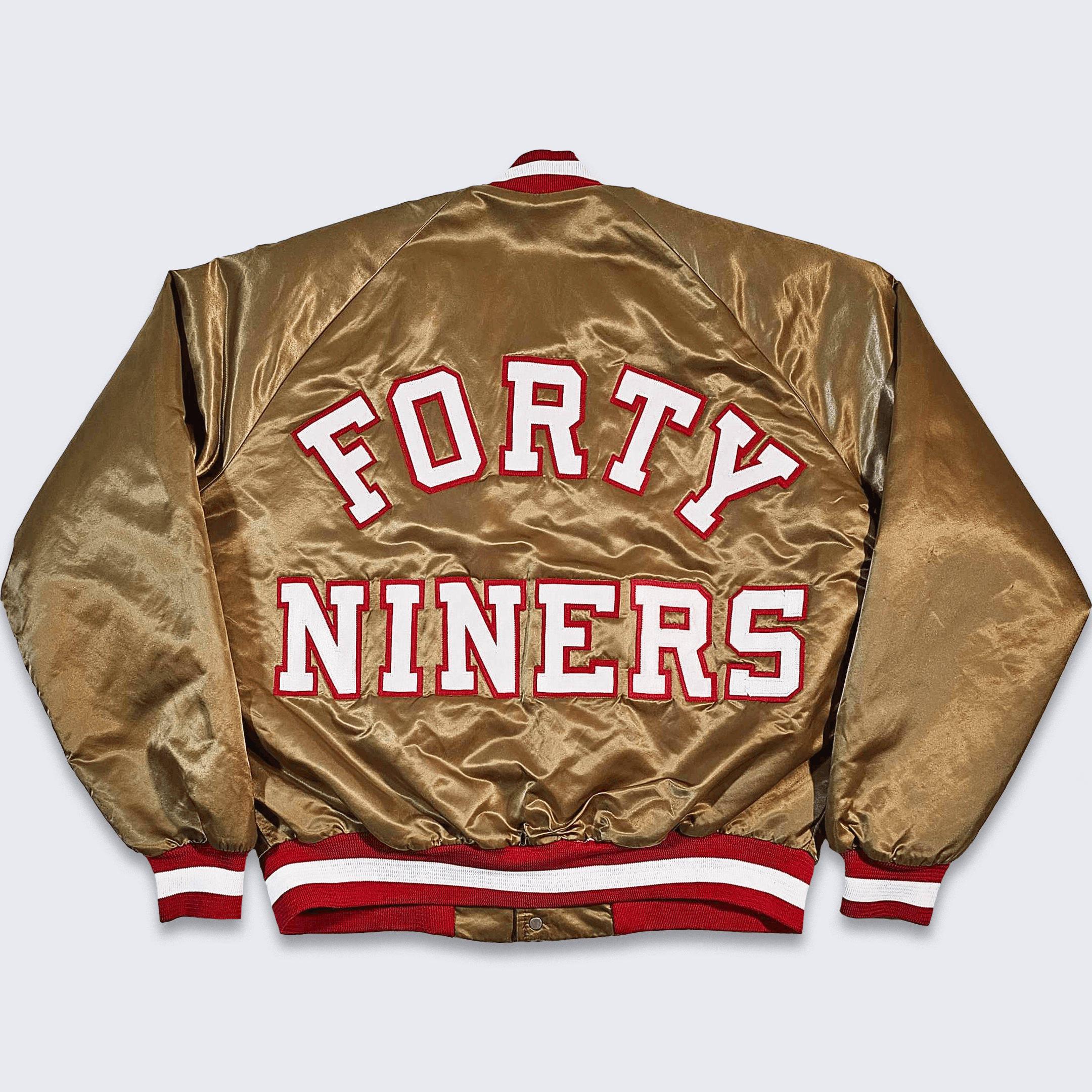 Vtg 1990 SAN FRANCISCO 49ers Jacket CAMPRI Bomber 80s 90s 