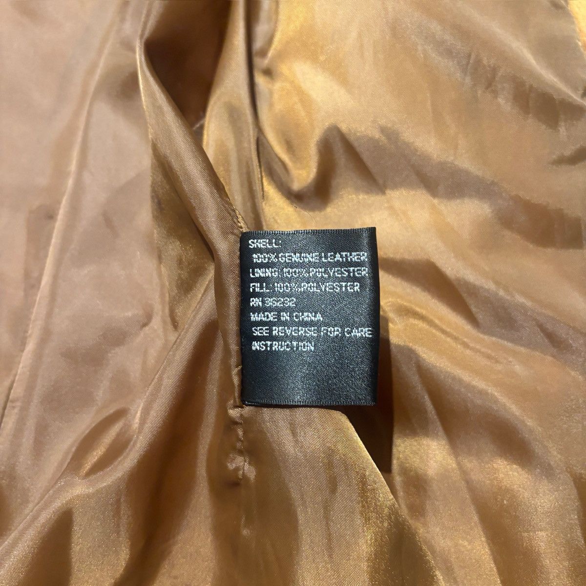 Other Brown Quilted Jacket 100% Leather Suede Size M / US 6-8 / IT 42-44 - 5 Thumbnail