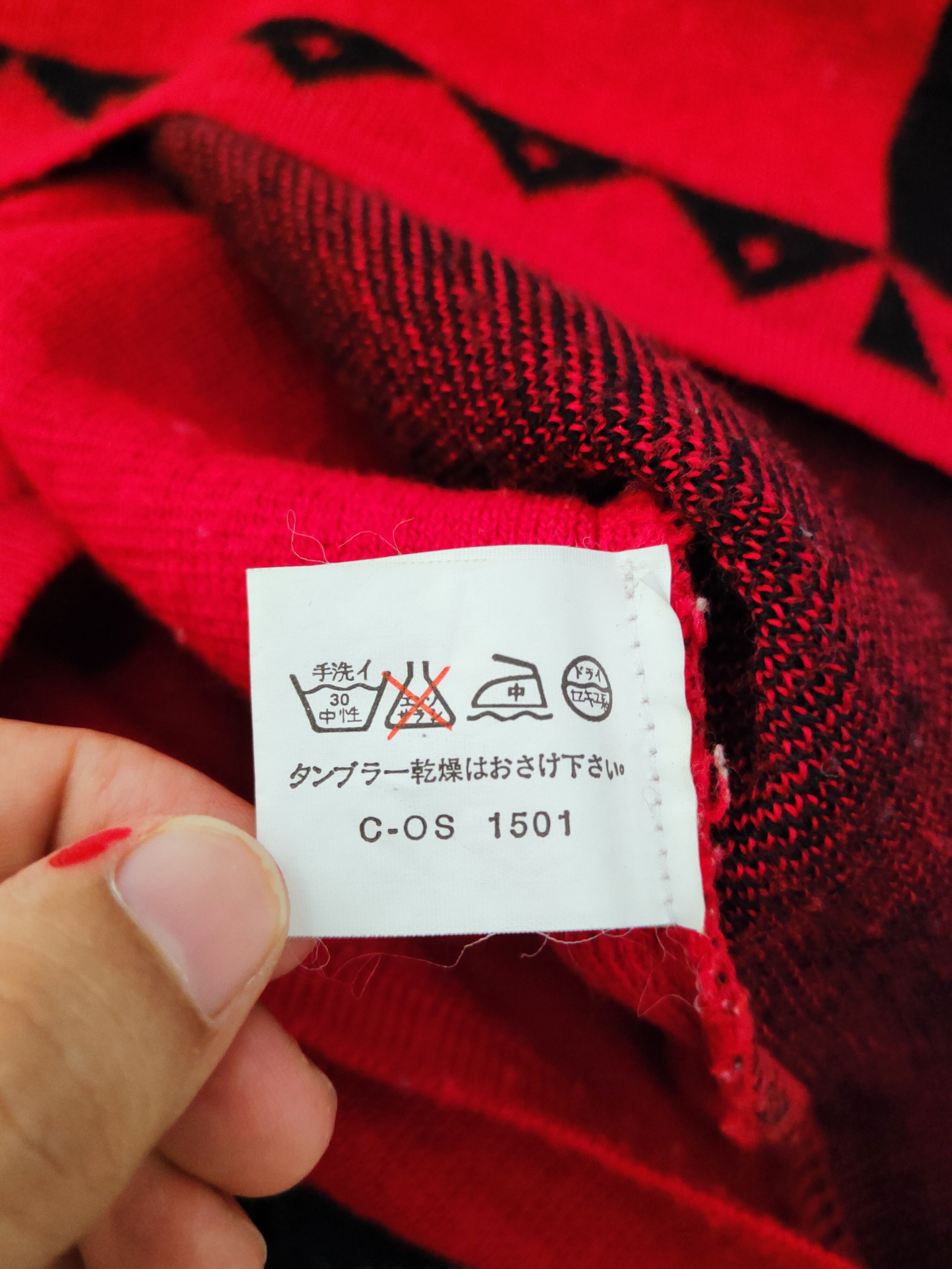 Japanese Brand × Vintage Marulinne Red Knitwear Sweatshirts #W126 Size M / US 6-8 / IT 42-44 - 12 Thumbnail