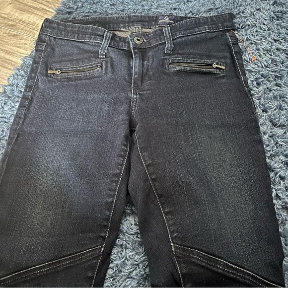 AG Adriano Goldschmied AG Adriano Goldschmied jeans size 27r zipper ankle Moto Size 27" / US 4 / IT 40 - 1 Thumbnail