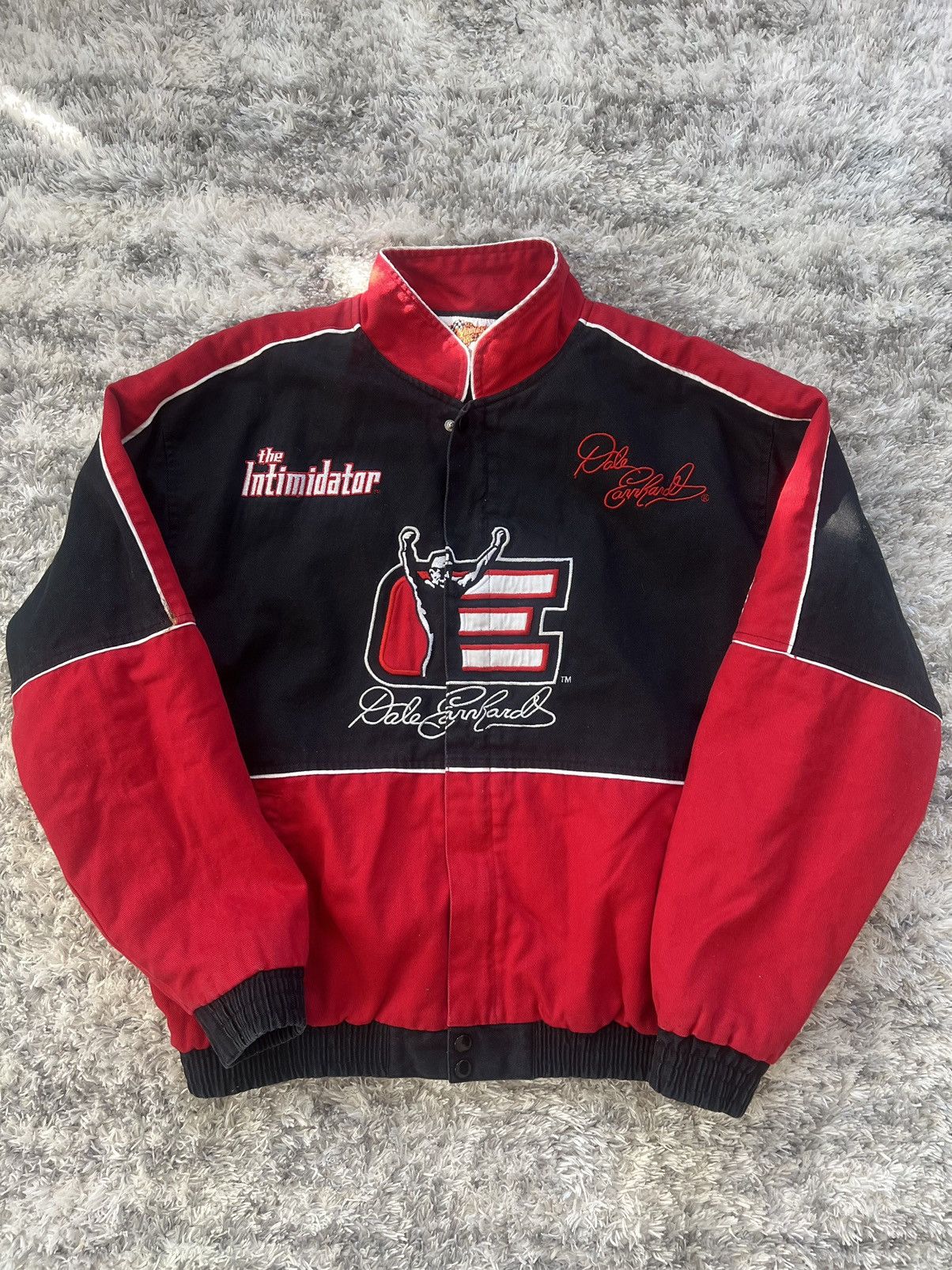 NASCAR × Vintage × Winners Circle Vintage NASCAR Dale Earnhardt Intimidator Jacket Size US L / EU 52-54 / 3 - 1 Thumbnail
