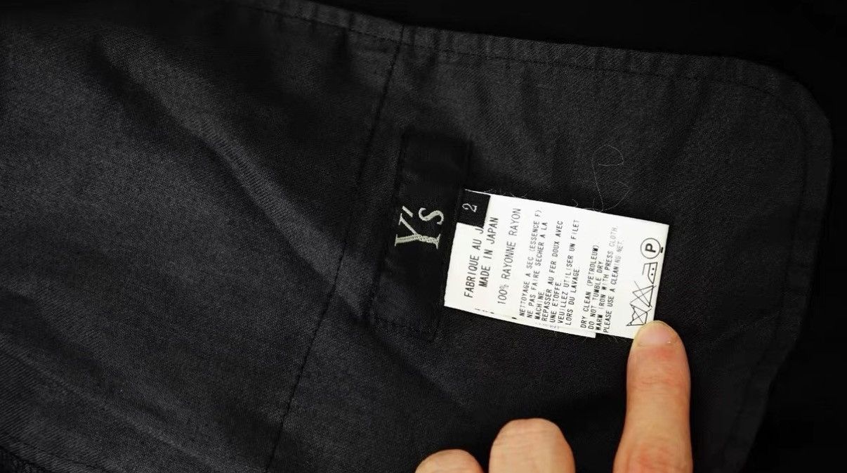 Yohji Yamamoto Yohji Yamamoto Y's Viscose Skirt Size XS / US 0-2 / IT 36-38 - 7 Thumbnail