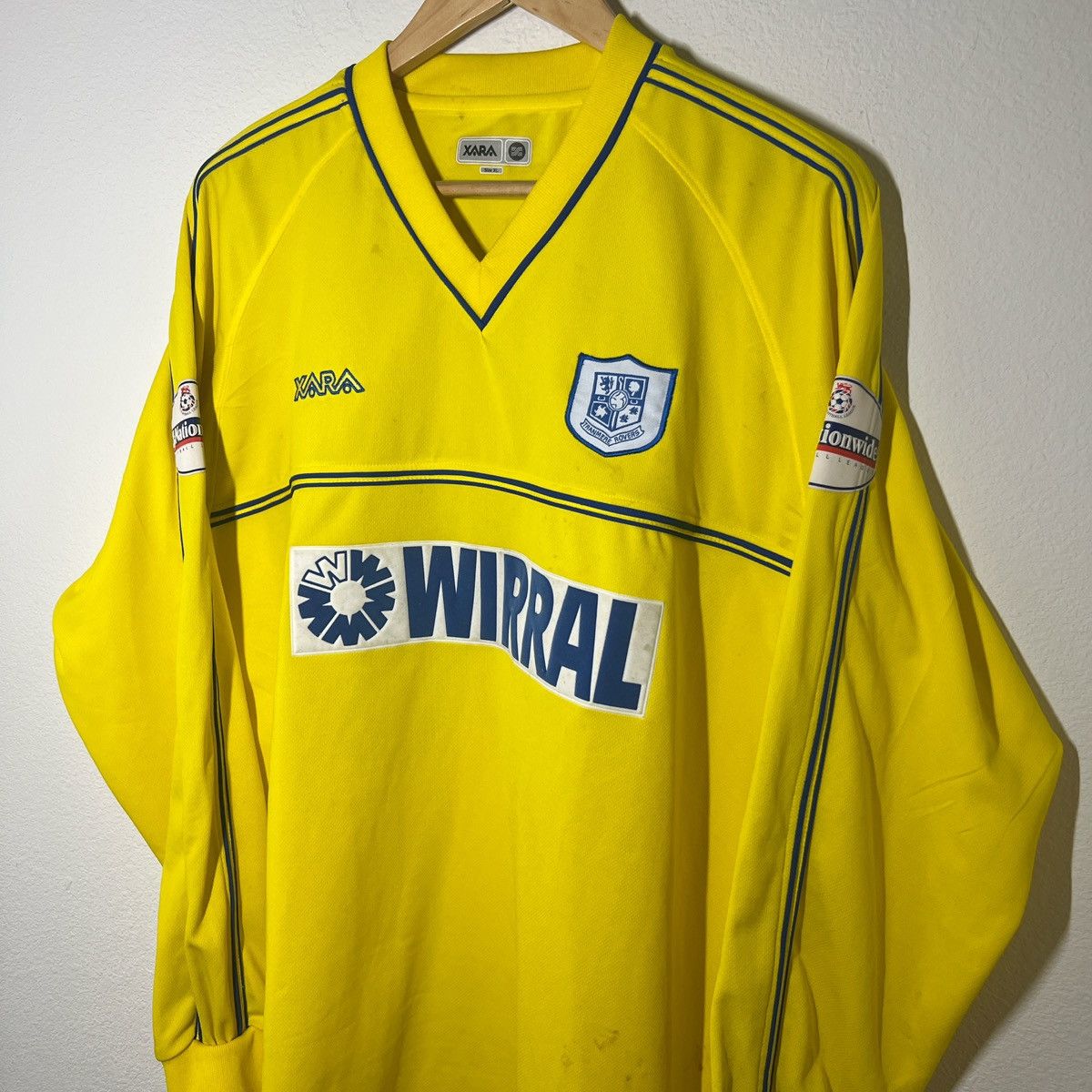 Vintage Tranmere Rovers Iain Anderson 2001-2004 Away Jersey | Soccer Size US XL / EU 56 / 4 - 3 Thumbnail