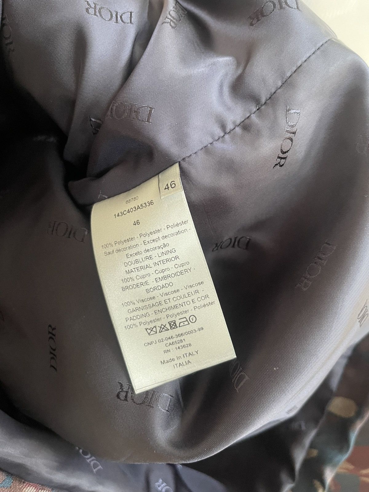 Dior Dior x Peter Doig Camo flage hooded anorak Size US S / EU 44-46 / 1 - 3 Thumbnail