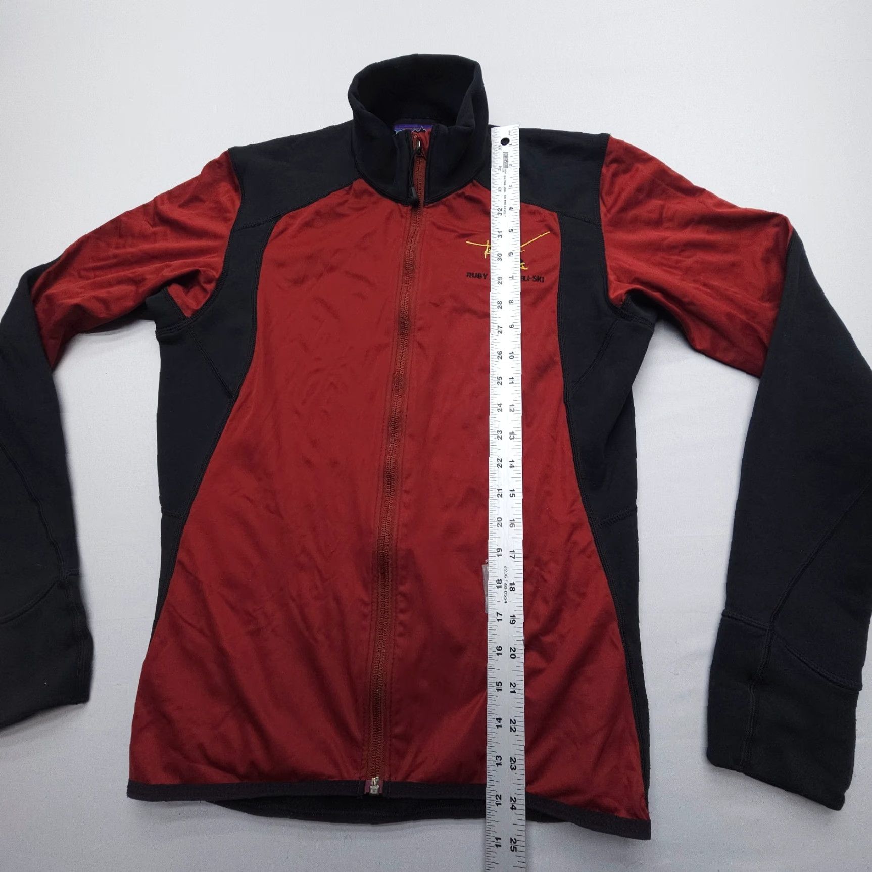 VINTAGE Patagonia Track Jacket Mens S Compression Softshell Mid Layer USA Skiing
