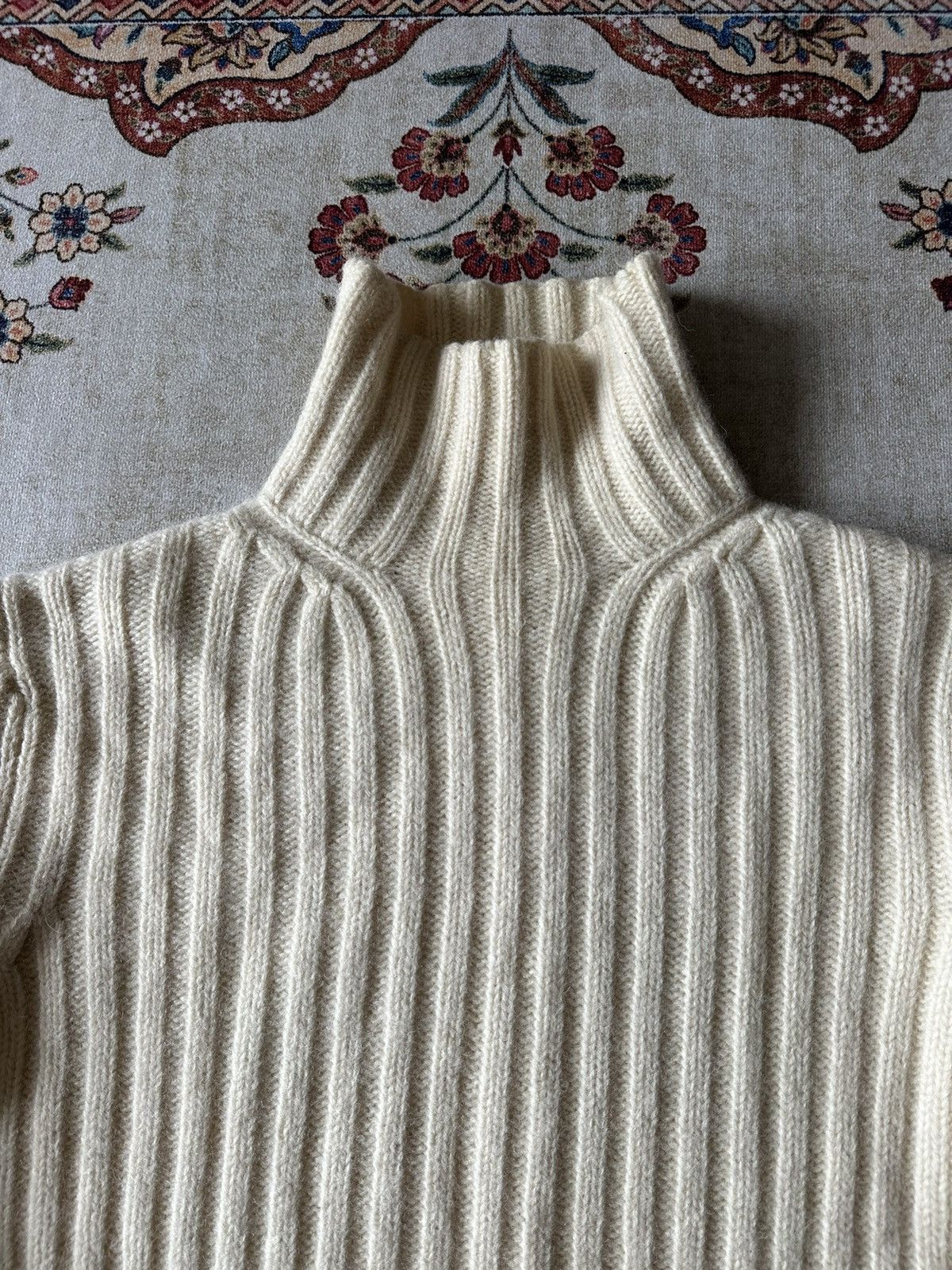 Yohji Yamamoto Archive Y’s for men / Yohji Yamamoto Cable Wool Turtleneck Size US S / EU 44-46 / 1 - 6 Thumbnail