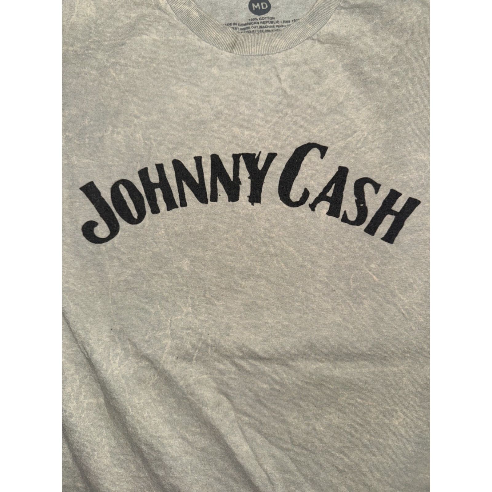 Vintage VINTAGE Johnny Cash Ring of Fire Nashville Tennessee T-Shirt Gray M Mens Shirts 18x25 100% Cotton Size US M / EU 48-50 / 2 - 3 Thumbnail