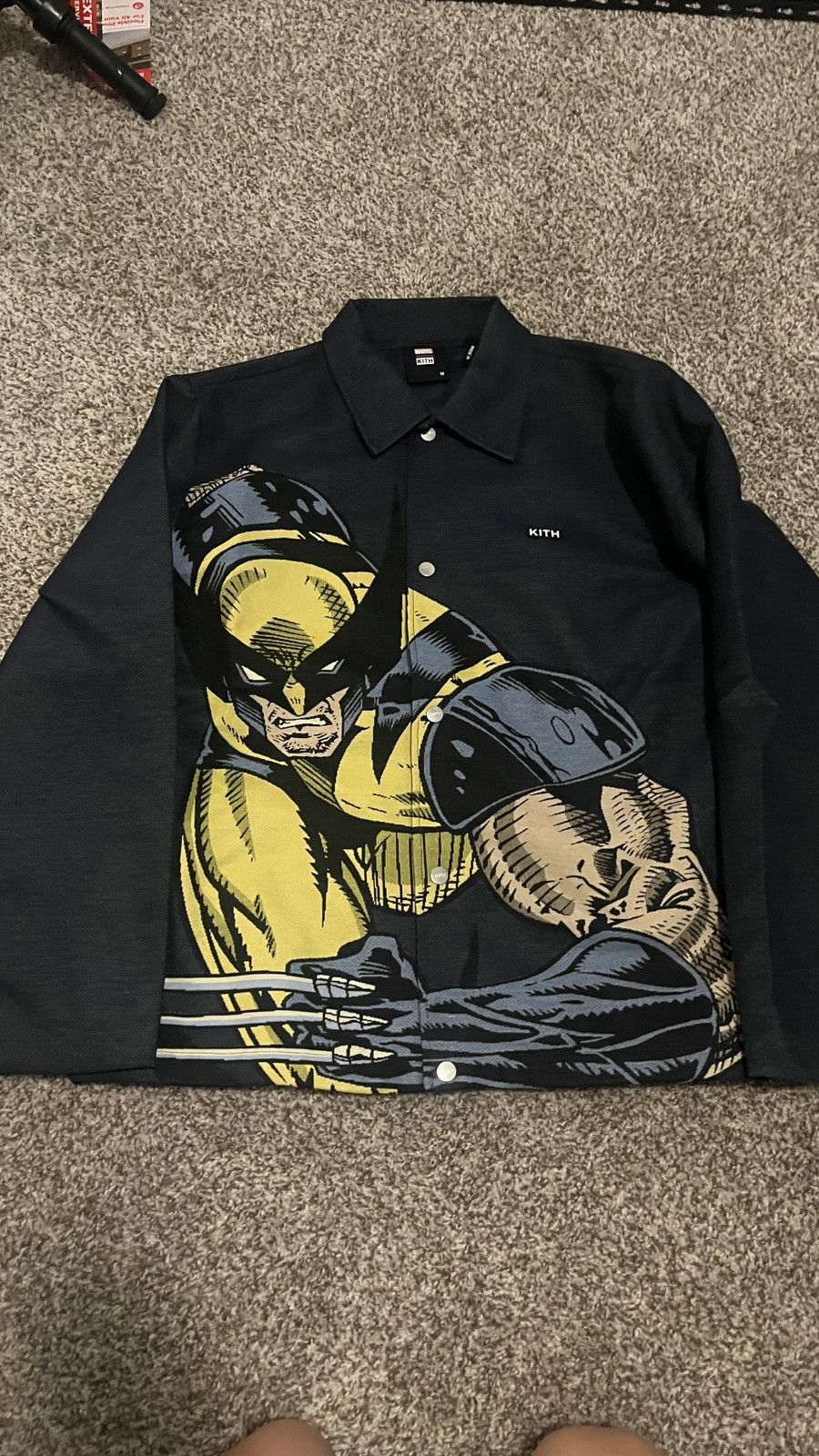 Kith × Marvel Comics Kith Marvel Wolverine Tapestry Jacket Size Medium Size US M / EU 48-50 / 2 - 1 Thumbnail