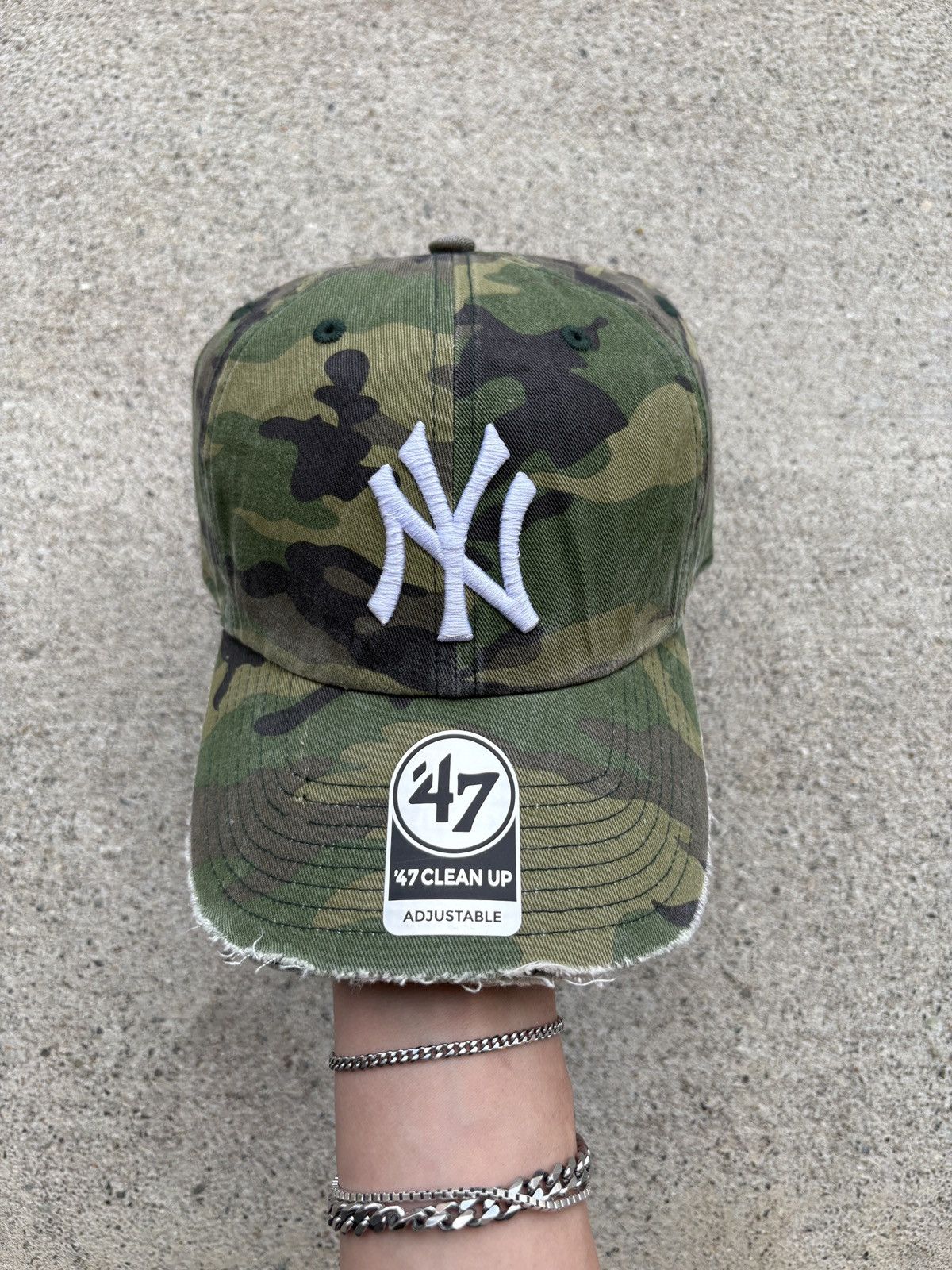 MLB × New Era × New York Yankees New Era MLB New York Yankees U.S. Woodland Camo Trucker Hat Size ONE SIZE - 1 Thumbnail