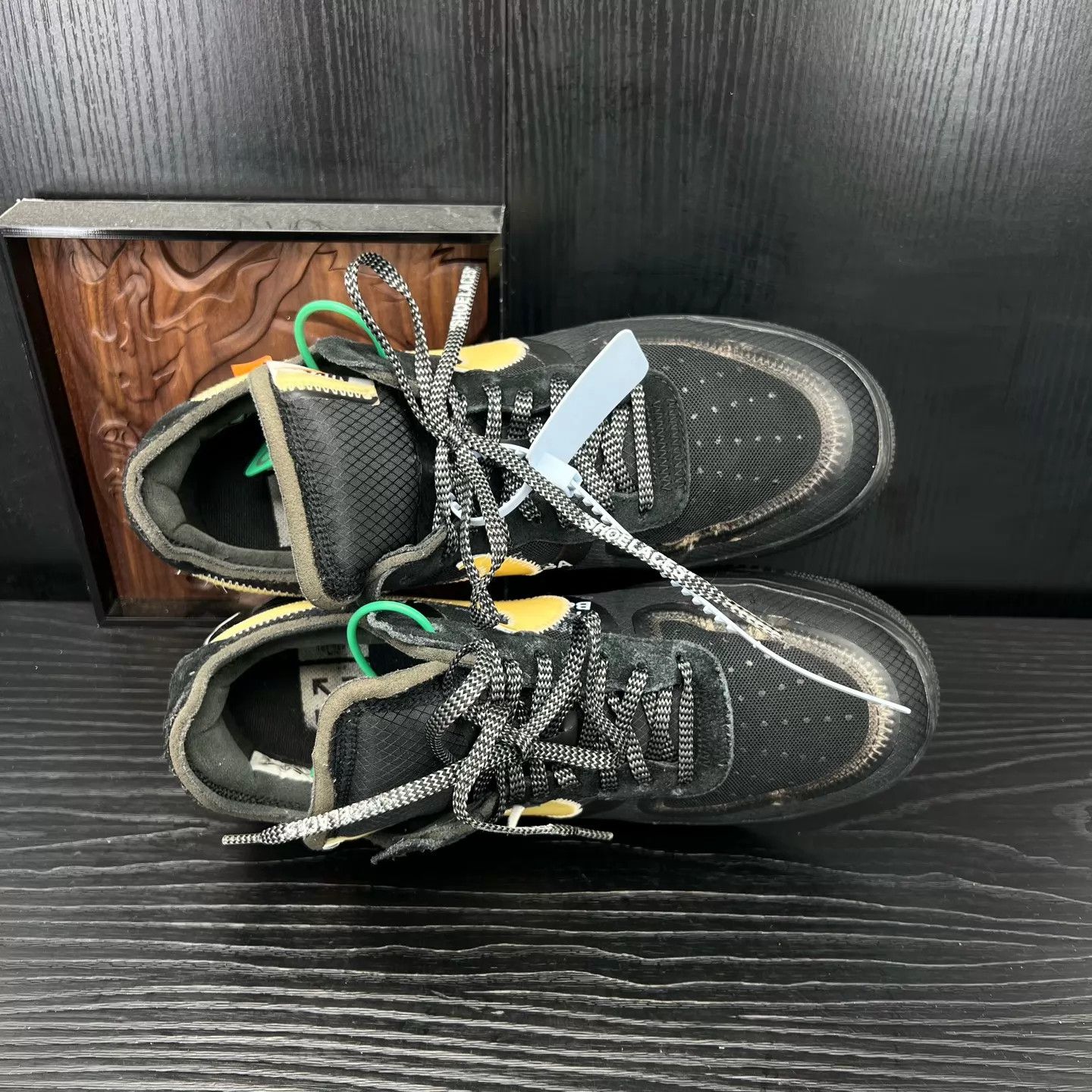 Nike OW AF1 Black 44 New Boxed Size US 10 / EU 43 - 6 Thumbnail