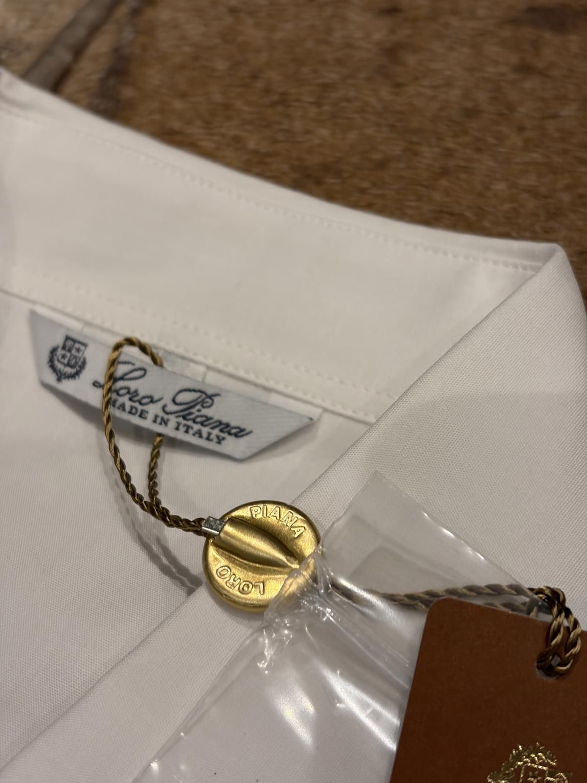 Loro Piana Loro Piana White Tailored Cotton Shirt Size XL / US 12-14 / IT 48-50 - 5 Thumbnail
