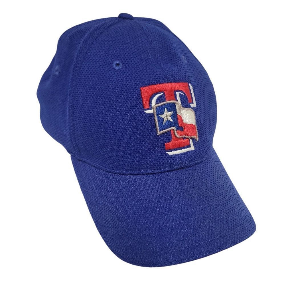 New Era New Era Texas Rangers Baseball Hat Cap Size 7 5/8 Excellent Size 38 - 3 Thumbnail