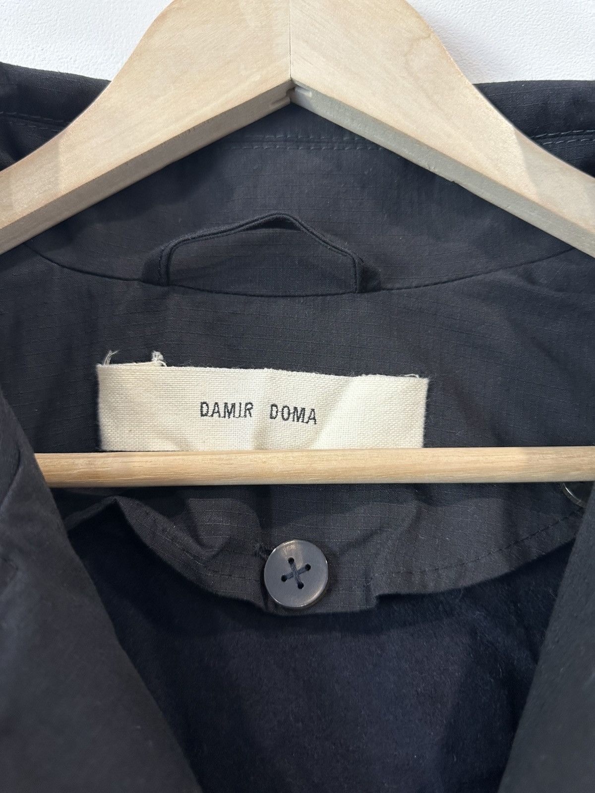 Damir Doma Damir Doma DD ‘CLAY’ AW18 Black Oversize Trench Coat Size US S / EU 44-46 / 1 - 13 Thumbnail