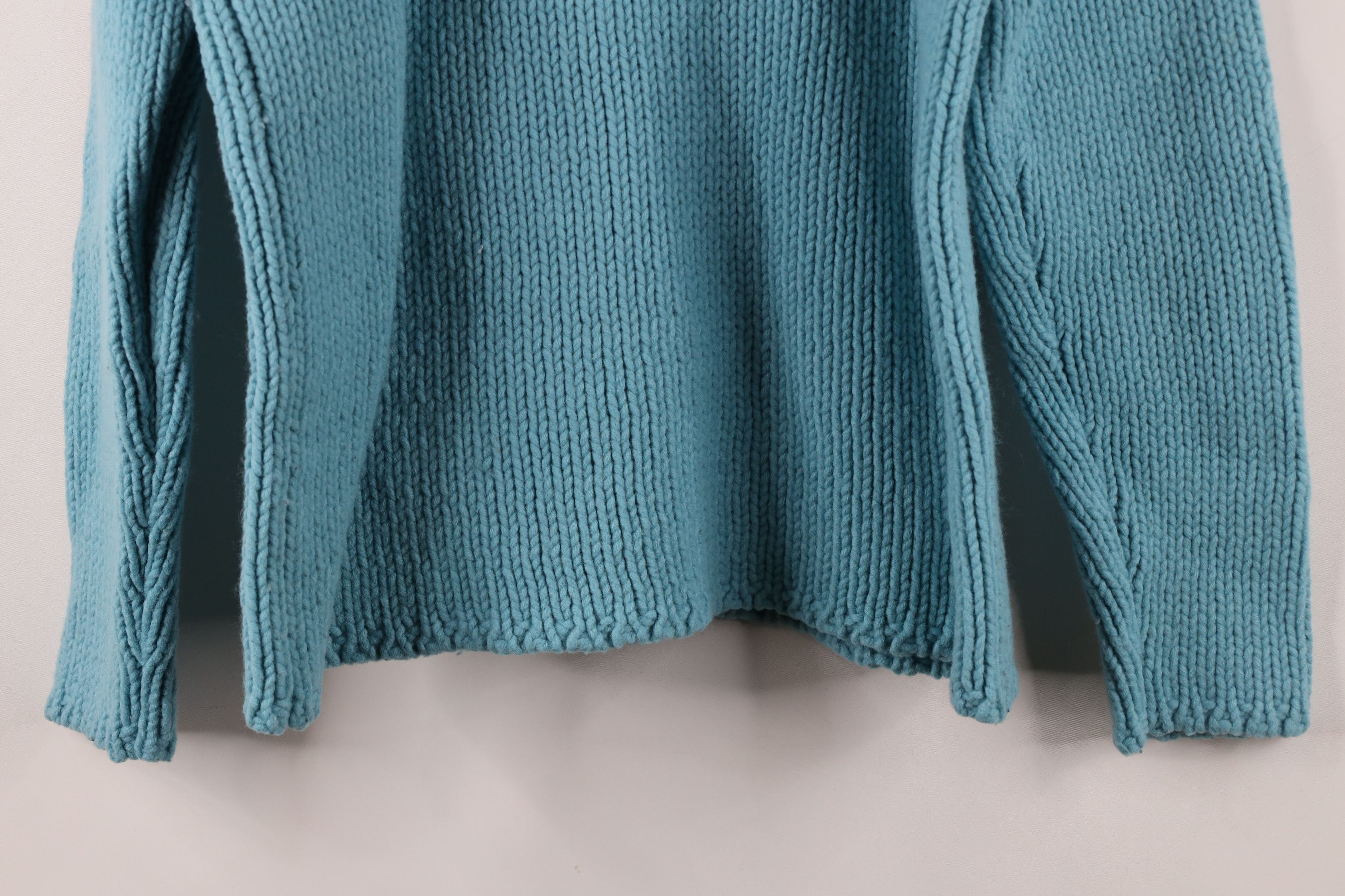 Gap × Vintage Vintage 90s Gap Heavyweight Blend Knit Turtleneck Sweater Size XXL / US 16-18 / IT 52-54 - 8 Thumbnail