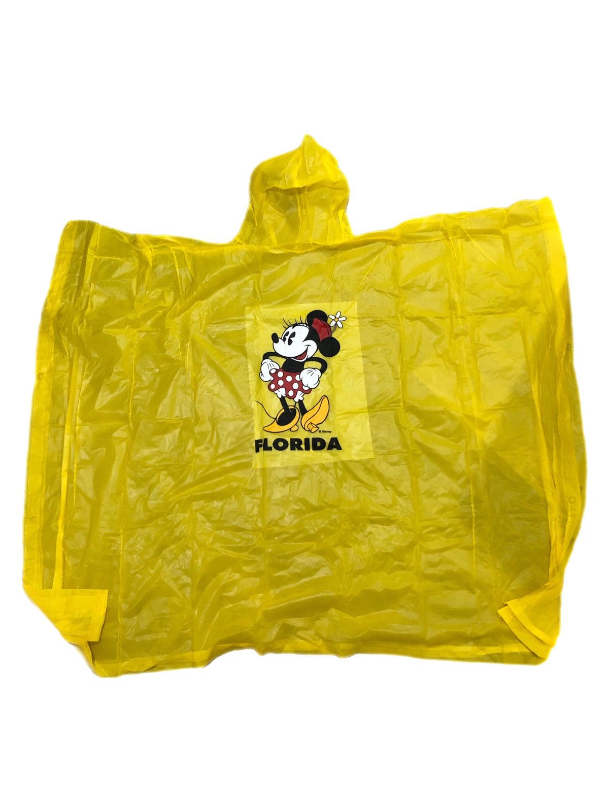 Disney Vtg 90s Minnie Mouse Disney Rain Poncho Size ONE SIZE - 1 Thumbnail