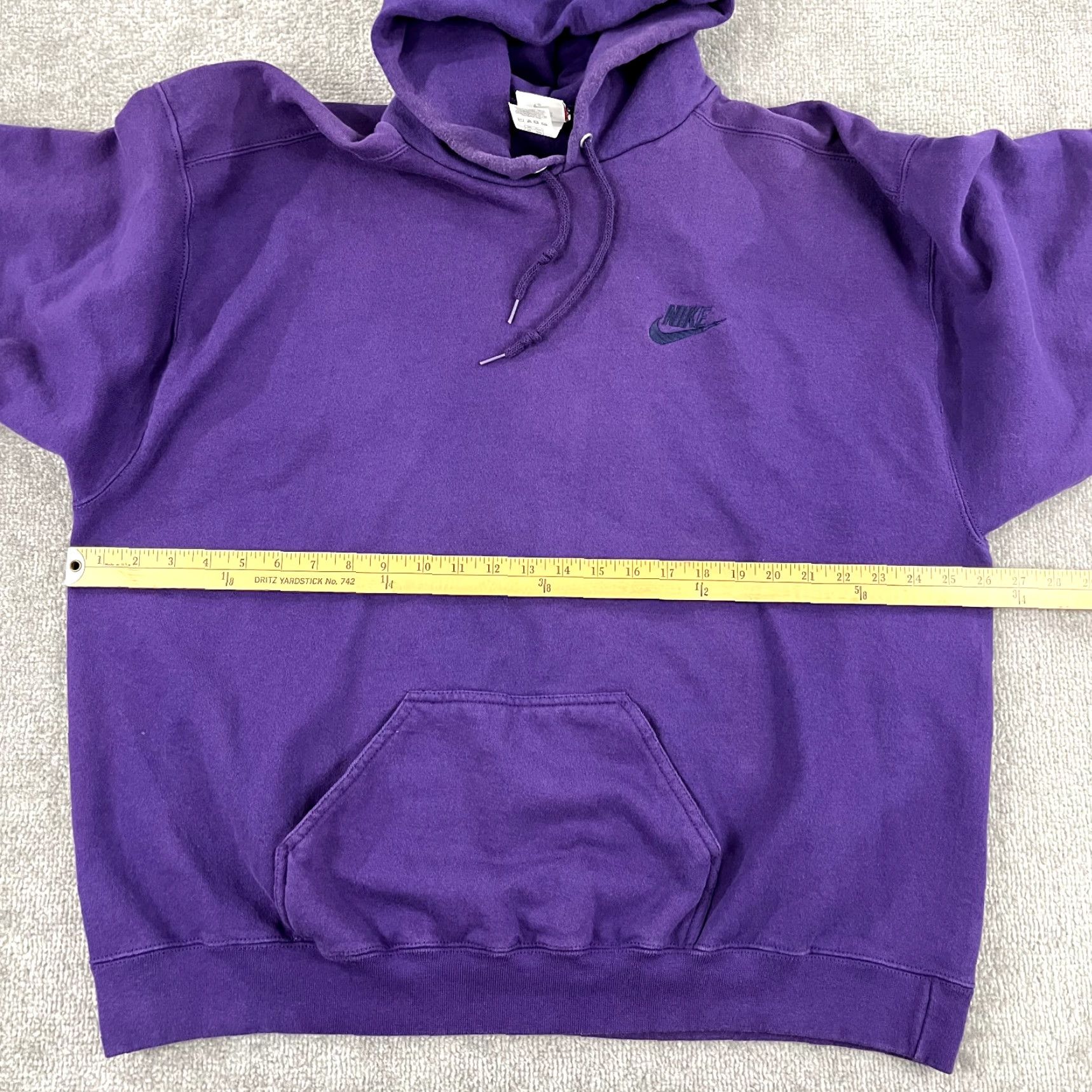 Nike Vintage Nike Hoodie Mens XL Purple Sweatshirt Pullover Retro Swoosh Check 90s Size US XL / EU 56 / 4 - 6 Thumbnail
