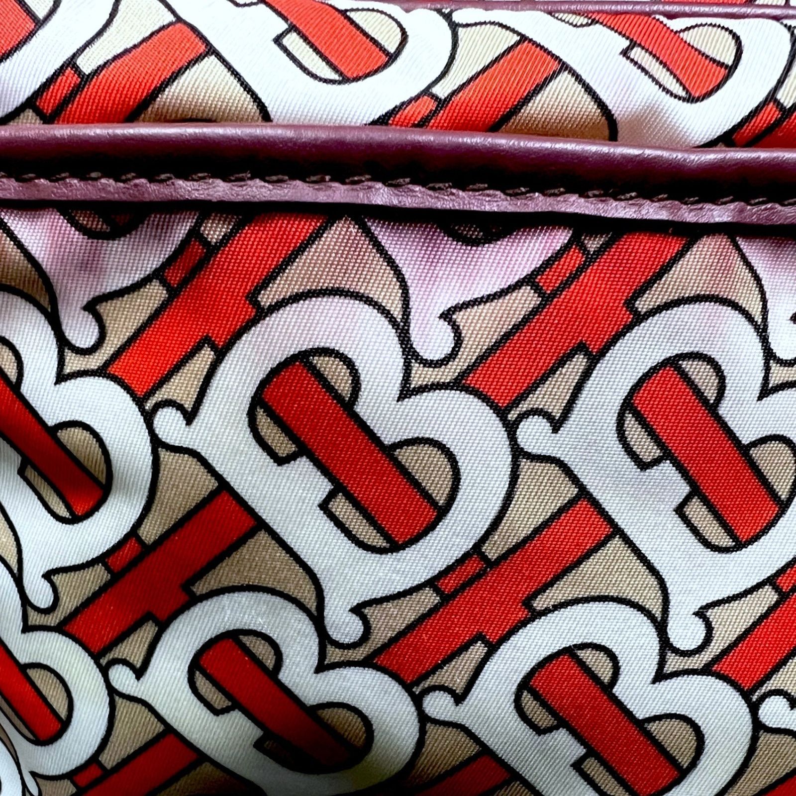 Burberry Burberry TB Monogram Crossbody Tan Camera Bag $1,090 Retail Size ONE SIZE - 9 Thumbnail