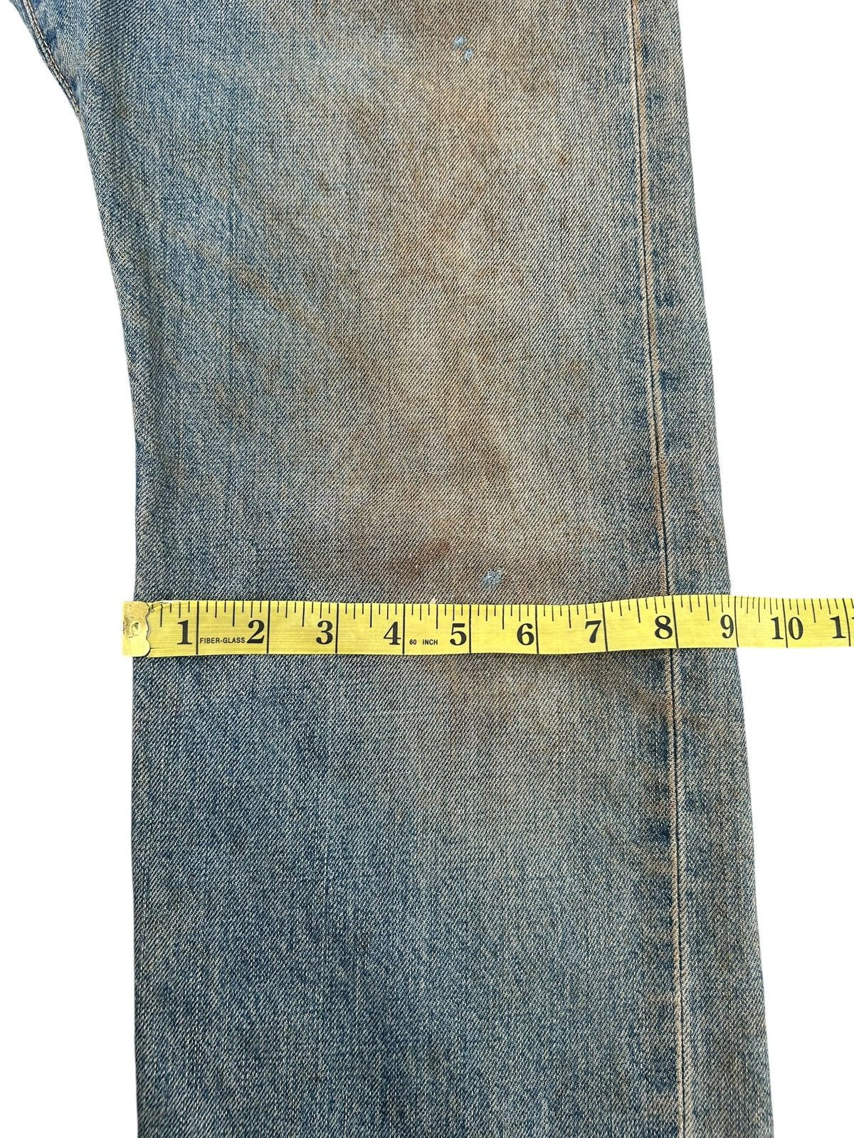 Kapital Vintage Edwin 505xx Selvedge Patina Dirty Denim jeans Size US 29 - 19 Thumbnail