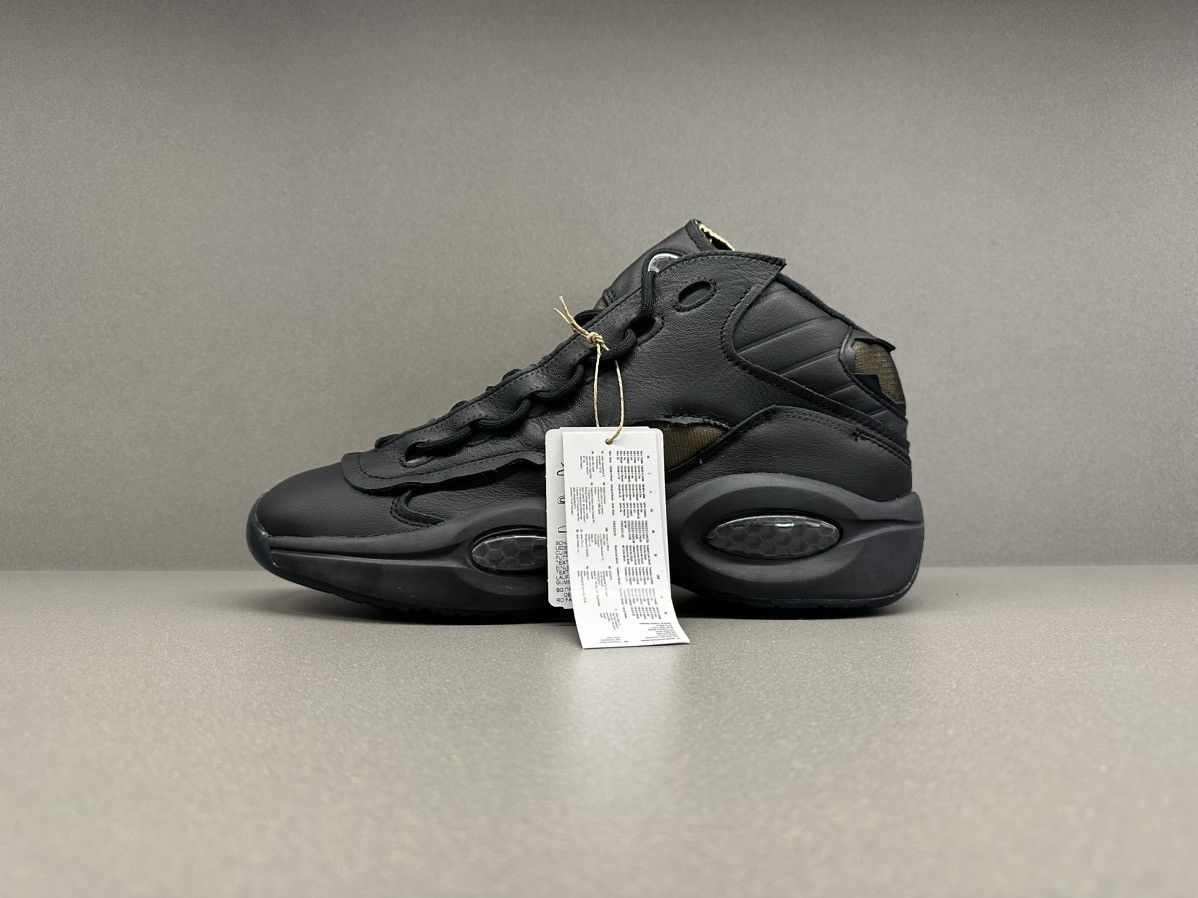 Maison Margiela × Reebok Reebok Question Mid Maison Margiela Memory Of Black Size US 8.5 / EU 41-42 - 6 Thumbnail