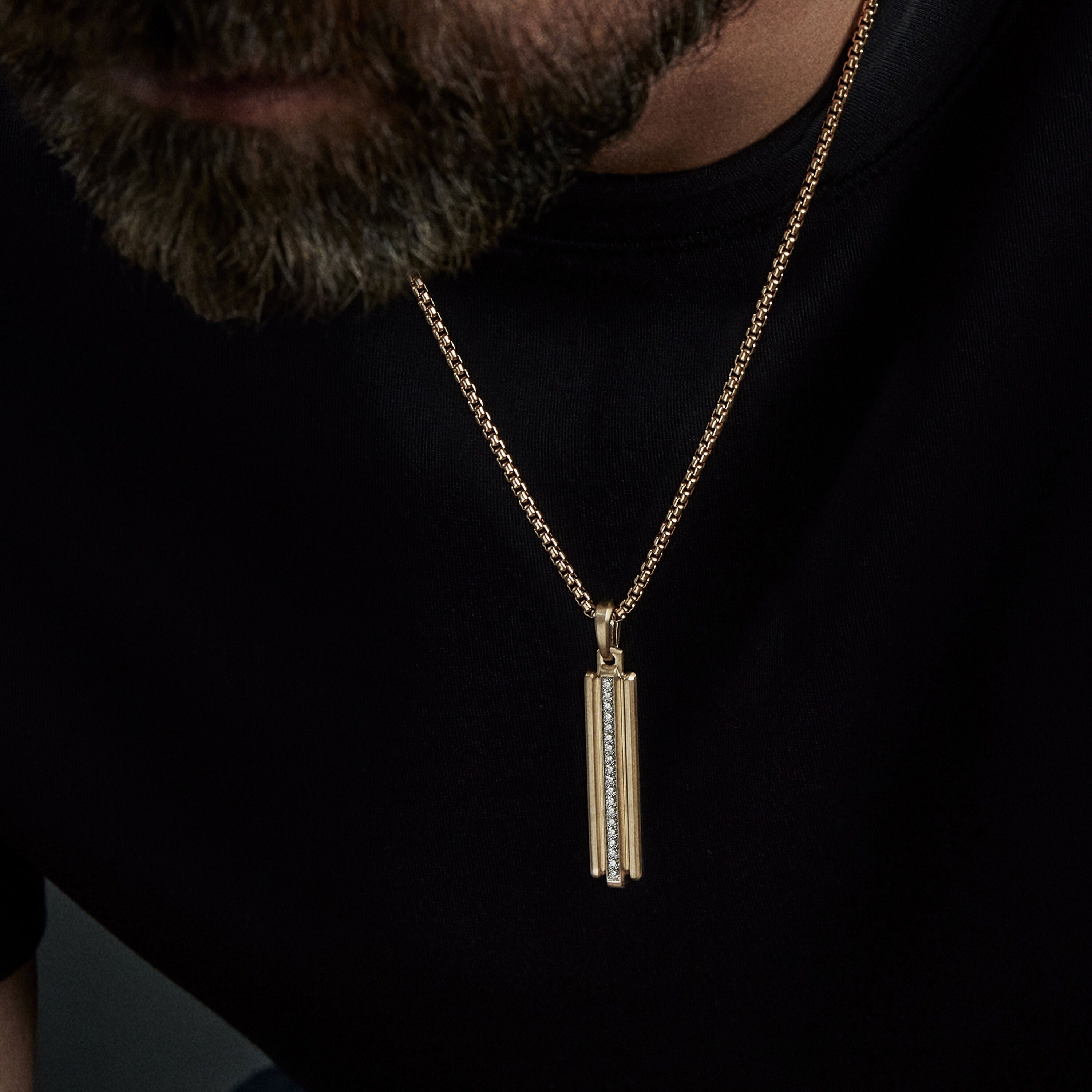 David Yurman o1w1db10526 D25358M /Size 6/Deco Ingot Tag in Golden Size ONE SIZE - 3 Thumbnail
