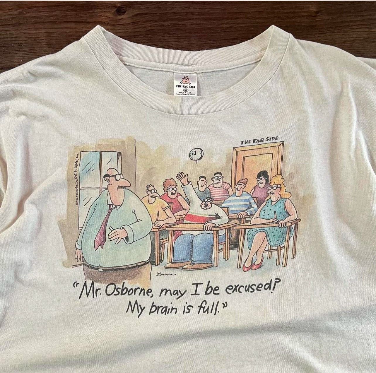 Vintage Vintage 1990s the far size XL y2K Osbourne graphic comic Size US XL / EU 56 / 4 - 2 Thumbnail