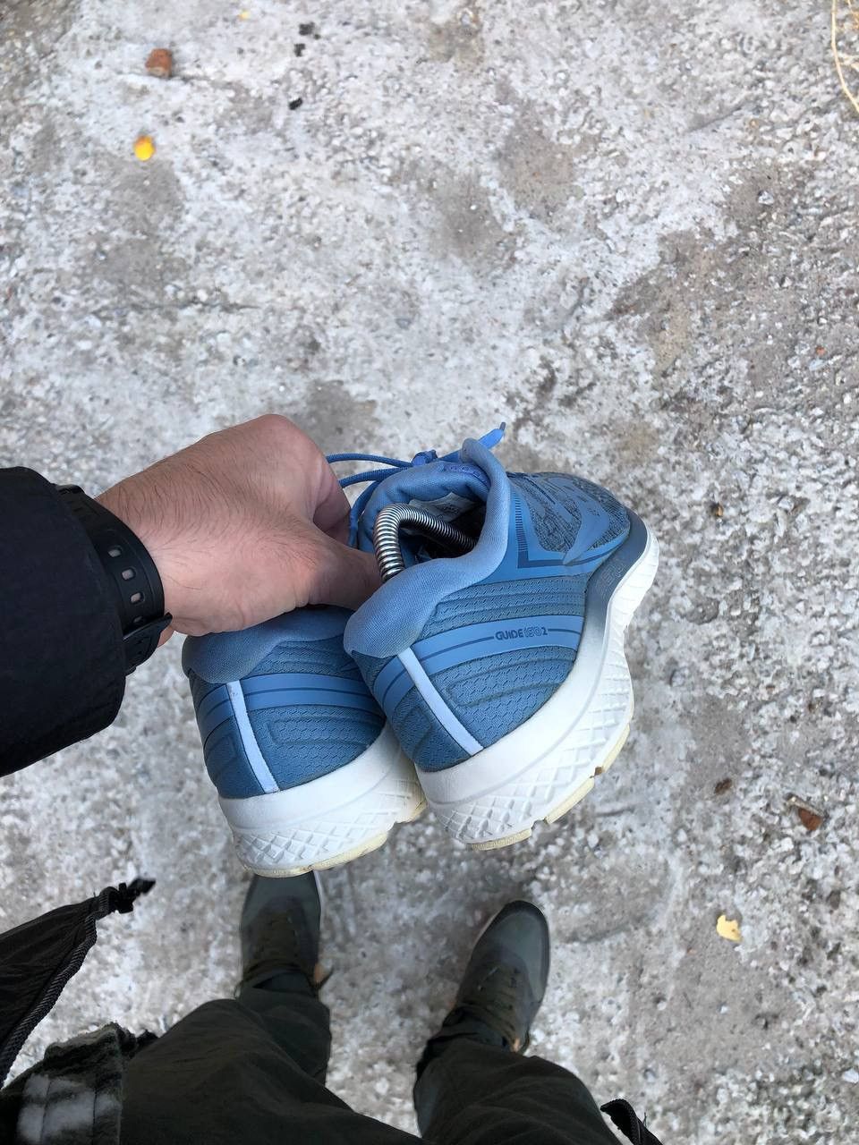 Saucony × Vintage VERY RARE SAUCONY GUIDE ISO 2 RUNNING SNEAKERS JAPAN STYLE Size US 10 / IT 40 - 12 Thumbnail