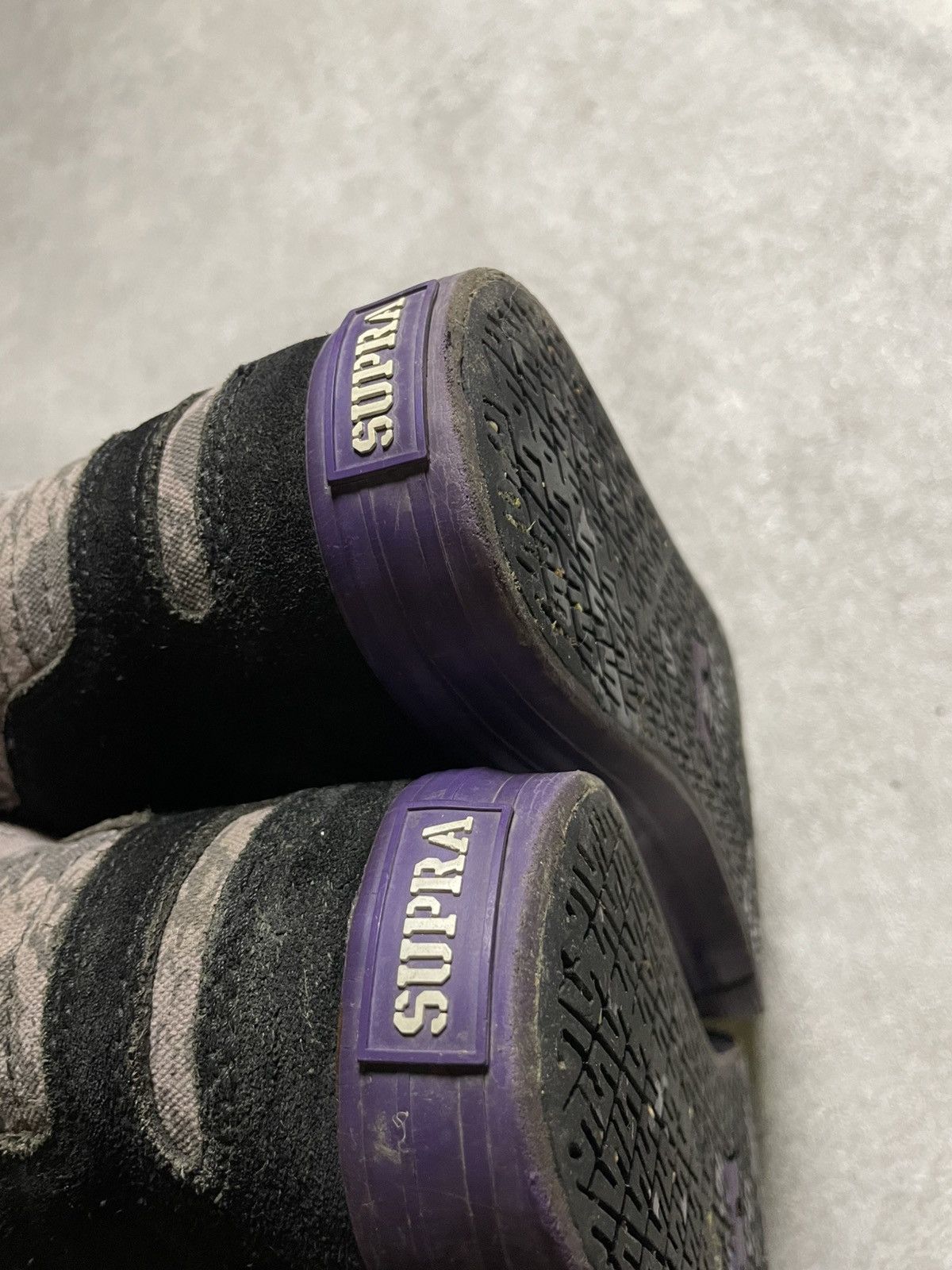 Supra OG Supra Tk Skytop Black Purple grailedcore High Top Size US 7 / EU 40 - 10 Thumbnail