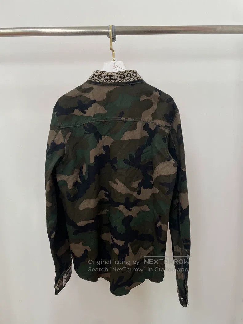 Valentino Valentino Beaded camouflage top jacket Size L / US 10 / IT 46 - 2 Thumbnail