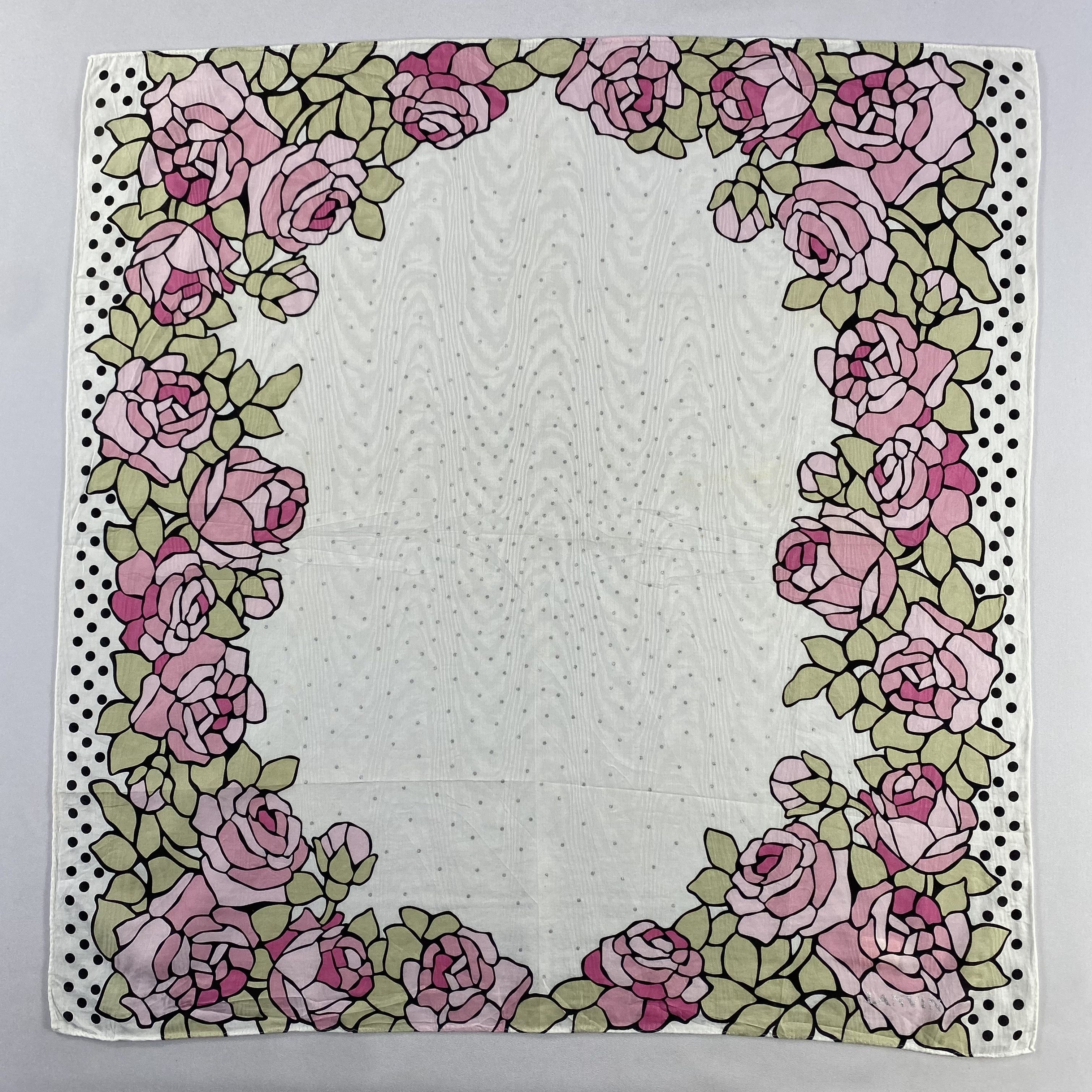 Lanvin × Vintage Lanvin Bandana/ Handkerchief / Neckerchief-P1350 Size ONE SIZE - 1 Thumbnail