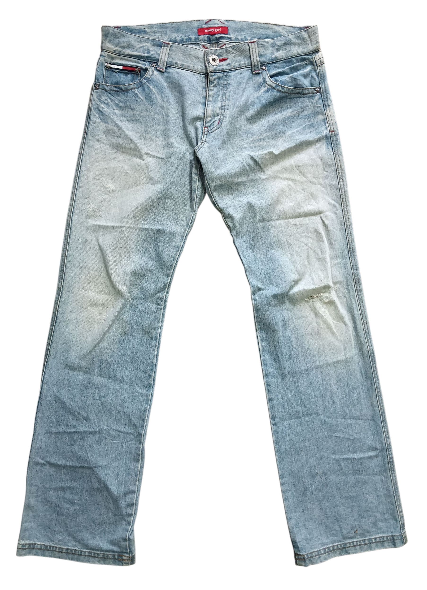Other TOMMY GIRL DISTRESSED JEANS Size 35" - 1 Thumbnail