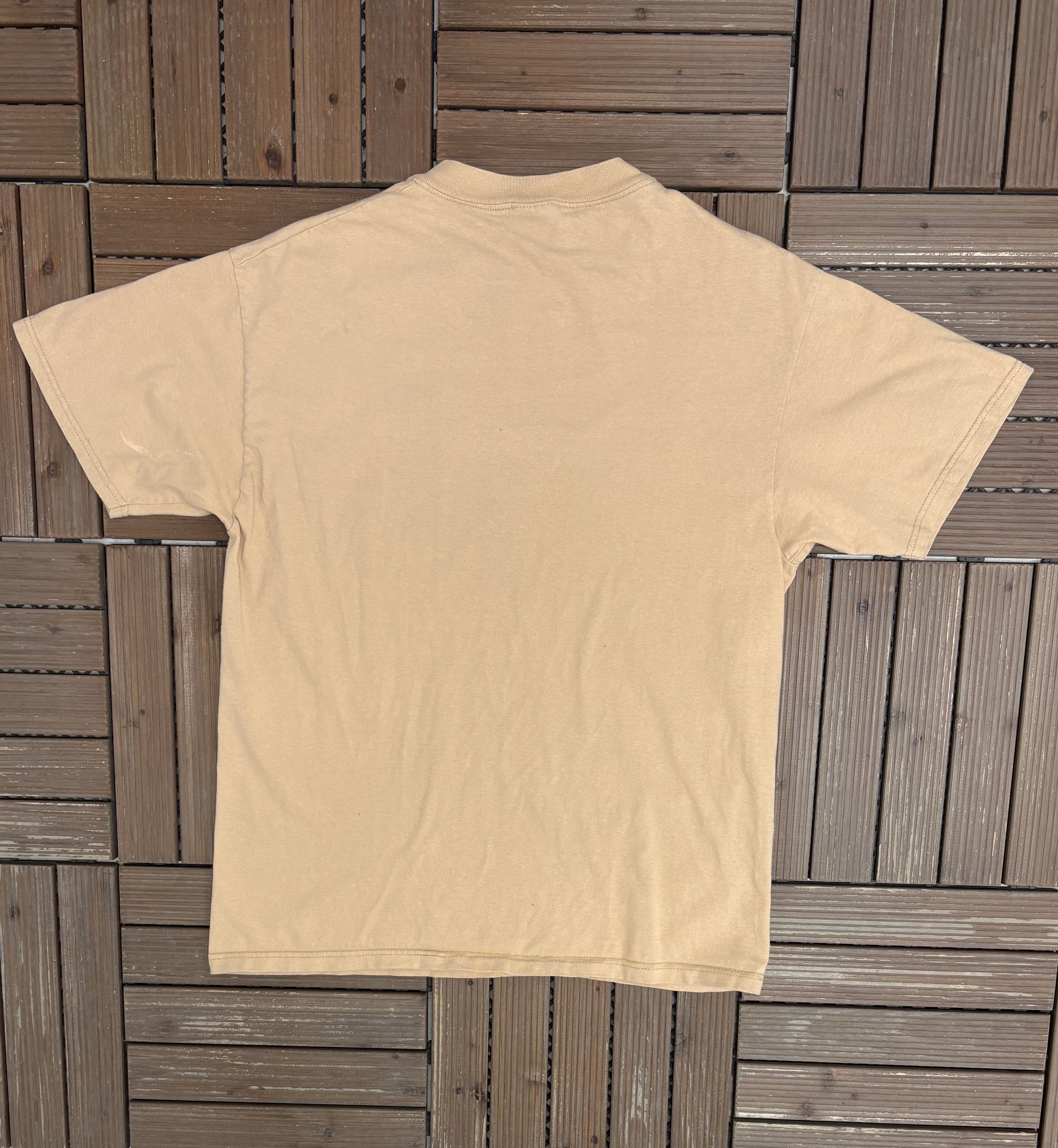 Vintage Gonzalez y Martinez Cigars Vintage Beige T-Shirt Tee Size US L / EU 52-54 / 3 - 4 Thumbnail