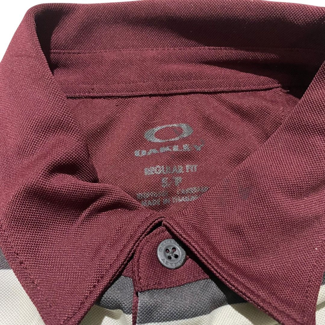 Oakley Oakley red burgundy polo shirt Size US S / EU 44-46 / 1 - 7 Thumbnail