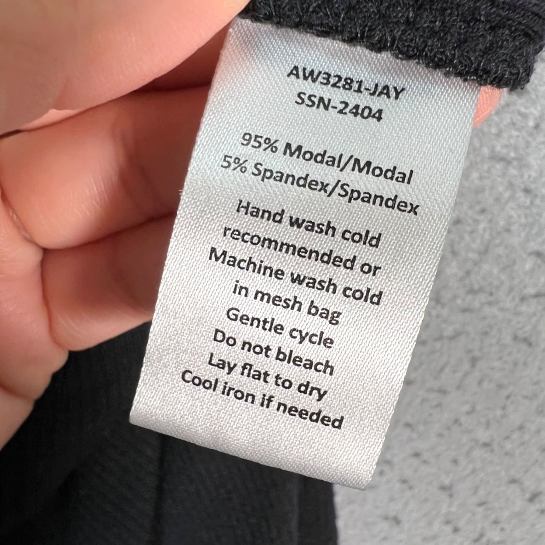 Vintage ATM Womens XS Black Wide-Leg Modal Blend Lounge Pants Size 26" / US 2 / IT 38 - 5 Thumbnail
