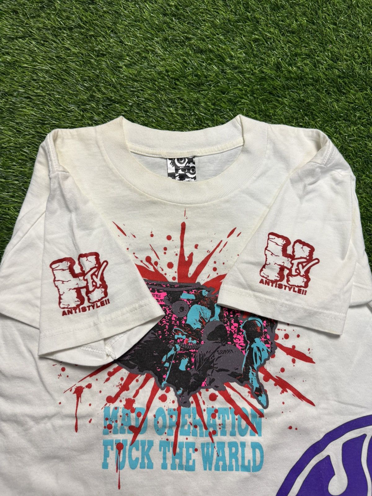 Japanese Brand hex anti syle - nice grafiti tshirt Size US S / EU 44-46 / 1 - 5 Thumbnail