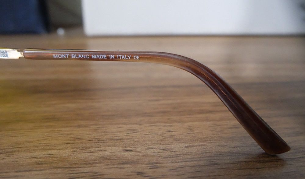 Montblanc Mont Blanc Aviator Glasses Made in Italy Size ONE SIZE - 5 Thumbnail