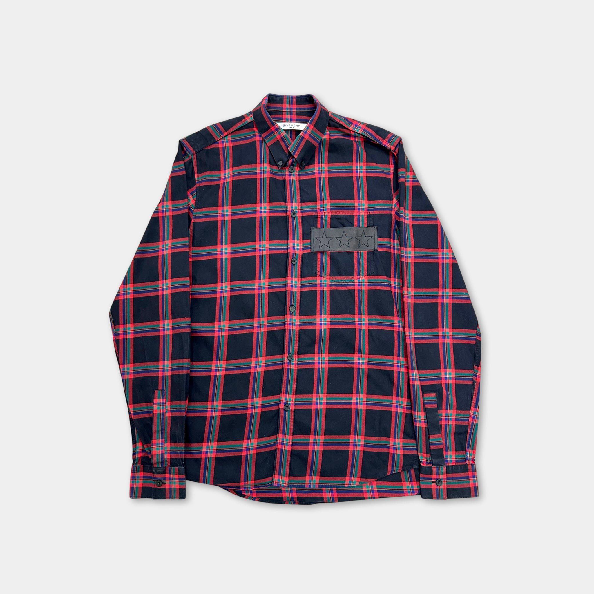 Givenchy Givenchy Plaid Button Down Shirt Size US L / EU 52-54 / 3 - 1 Thumbnail