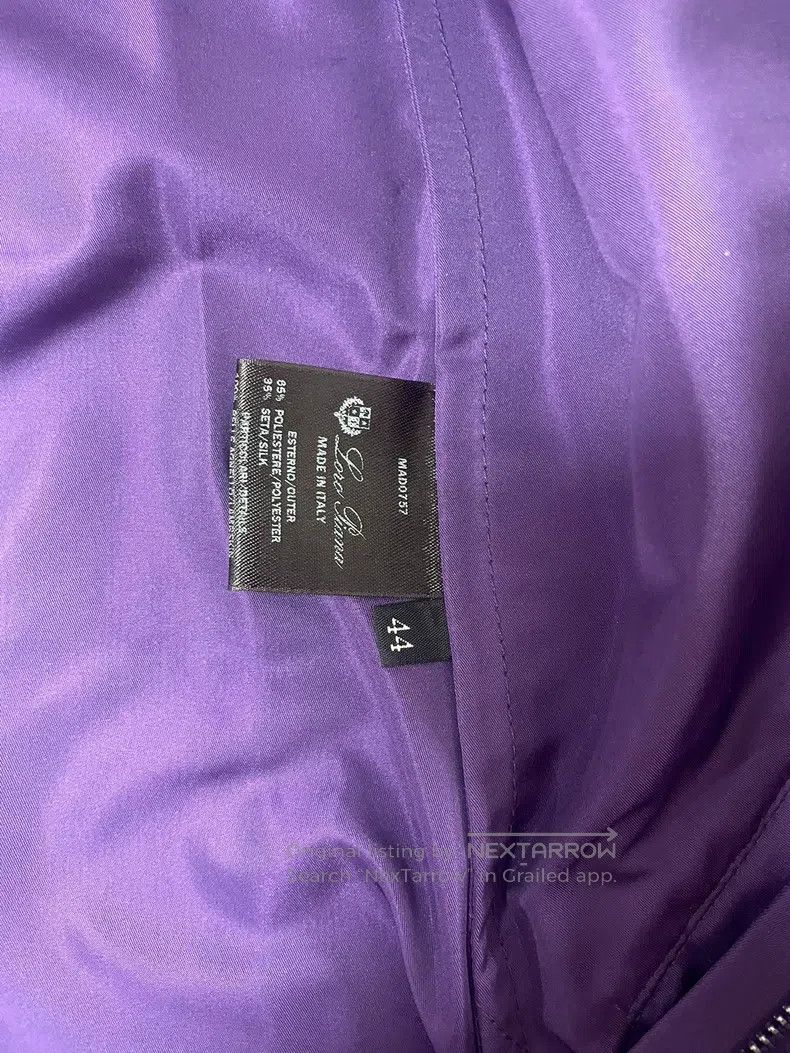 Loro Piana LORO PIANA Purple Trench Coat Size M / US 6-8 / IT 42-44 - 5 Thumbnail