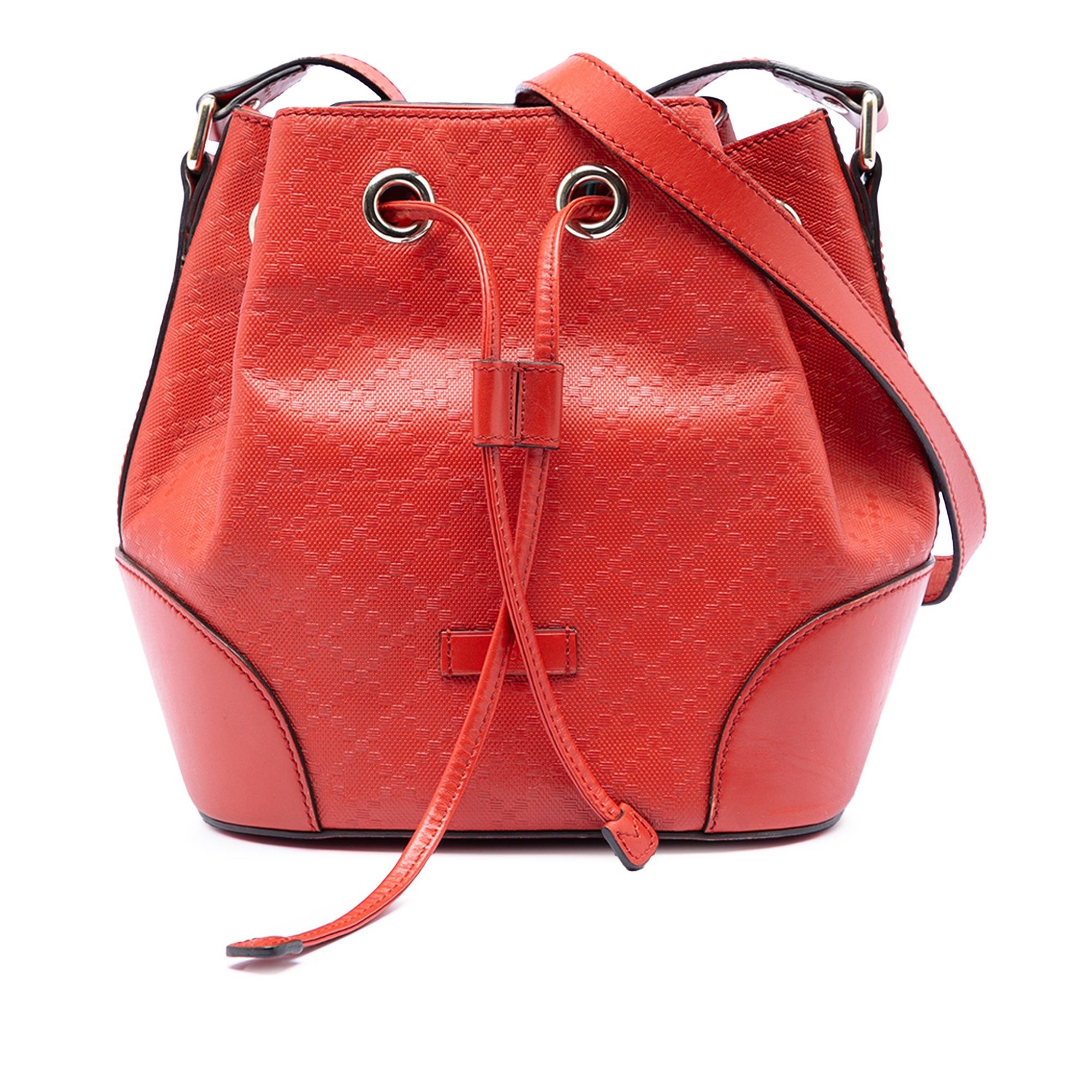 Gucci Diamante Leather Bright Bucket Bag Size ONE SIZE - 1 Thumbnail