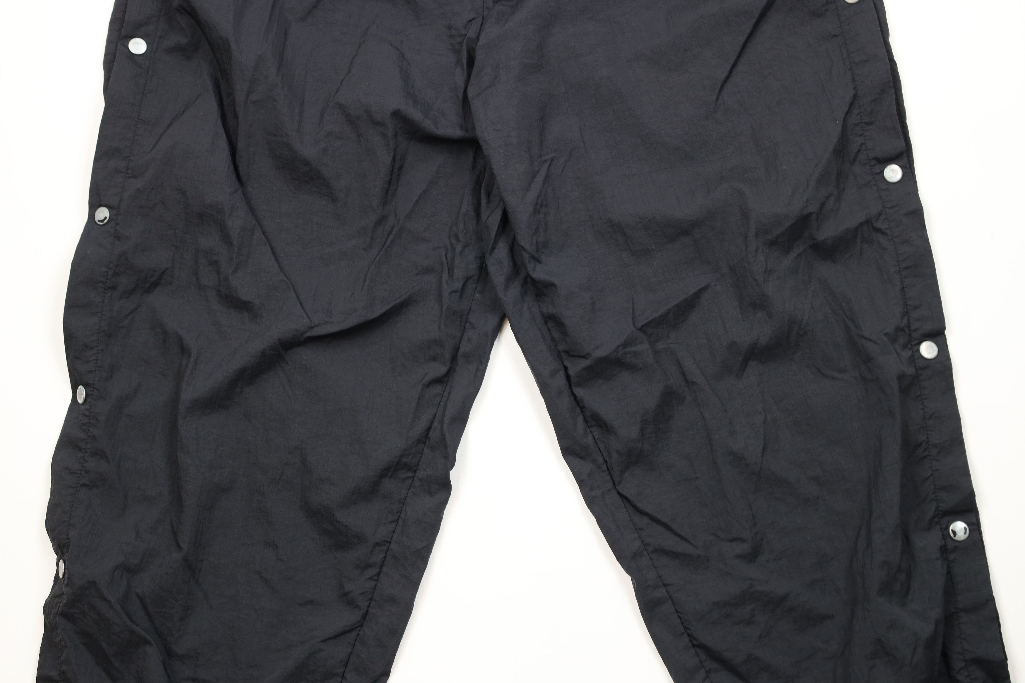 Russell Athletic × Vintage Vintage 90s Russell Athletic Windbreaker Pants Black USA Size US 38 / EU 54 - 3 Thumbnail